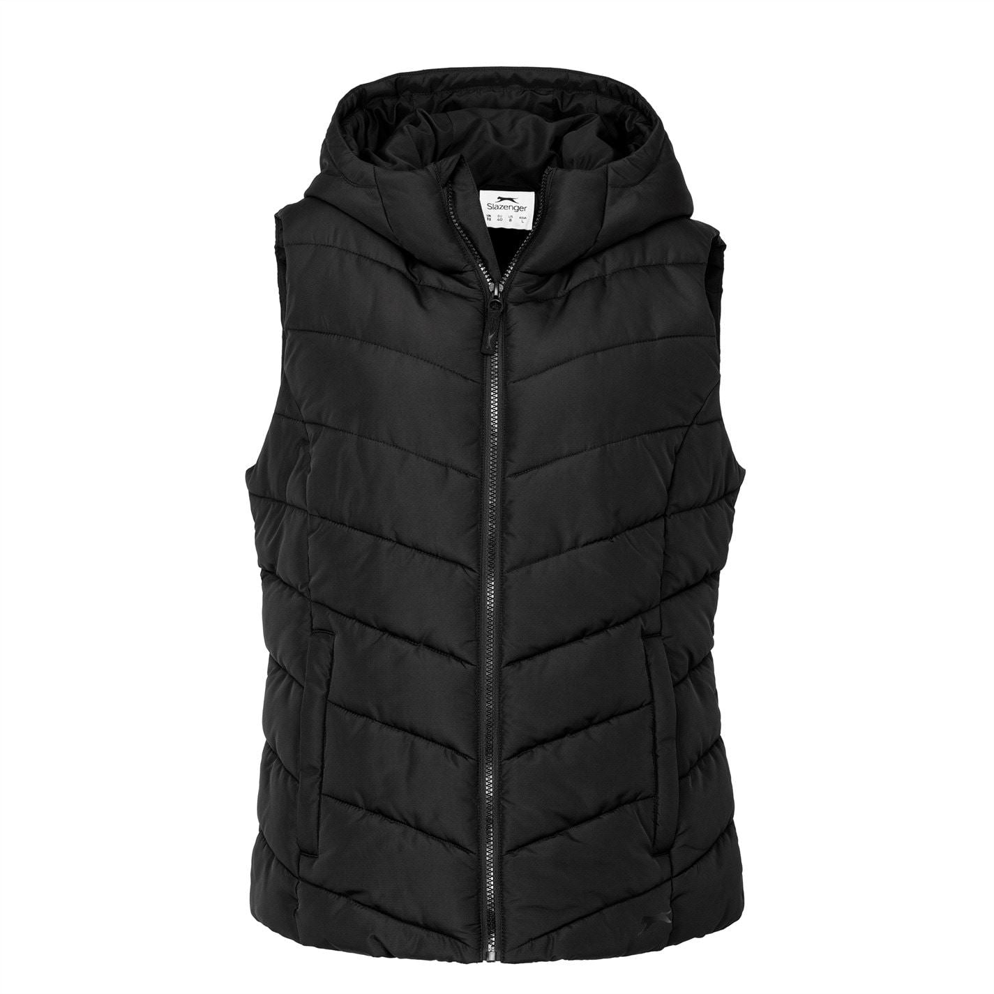 Slazenger Womens Padded Gilet With Fleece Lining