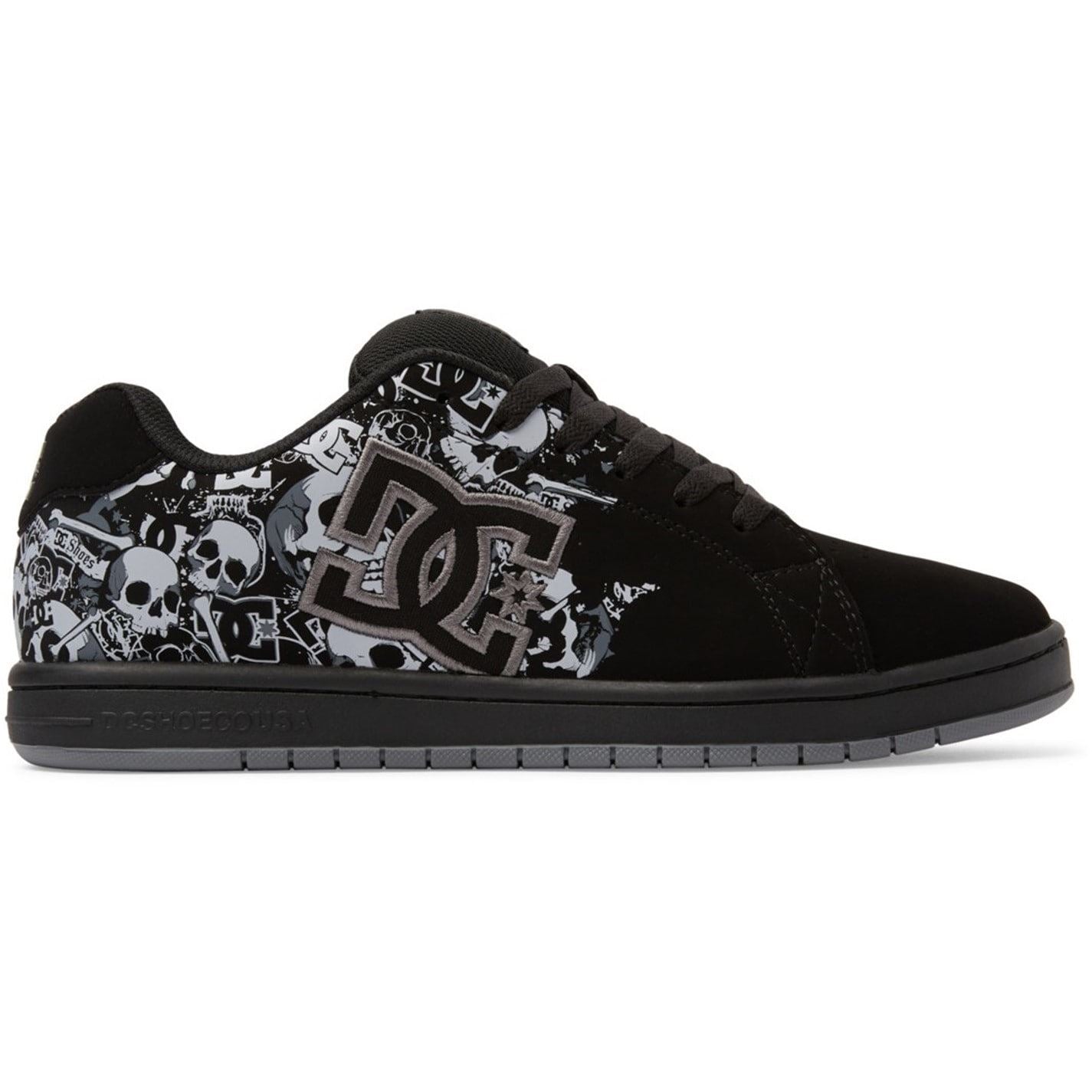 DC Gaveler Graphic Print Low Heel Skate Shoes