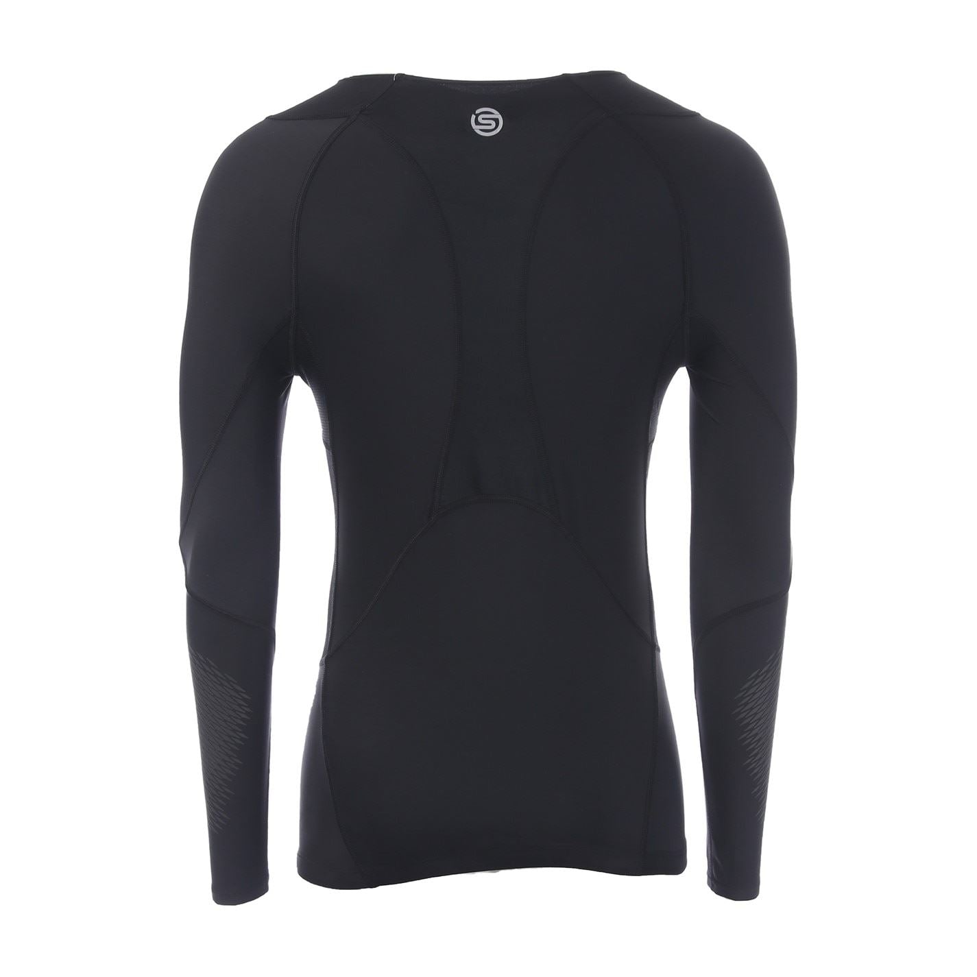 Skins Compression Fit Crew Neck Long Sleeve Top