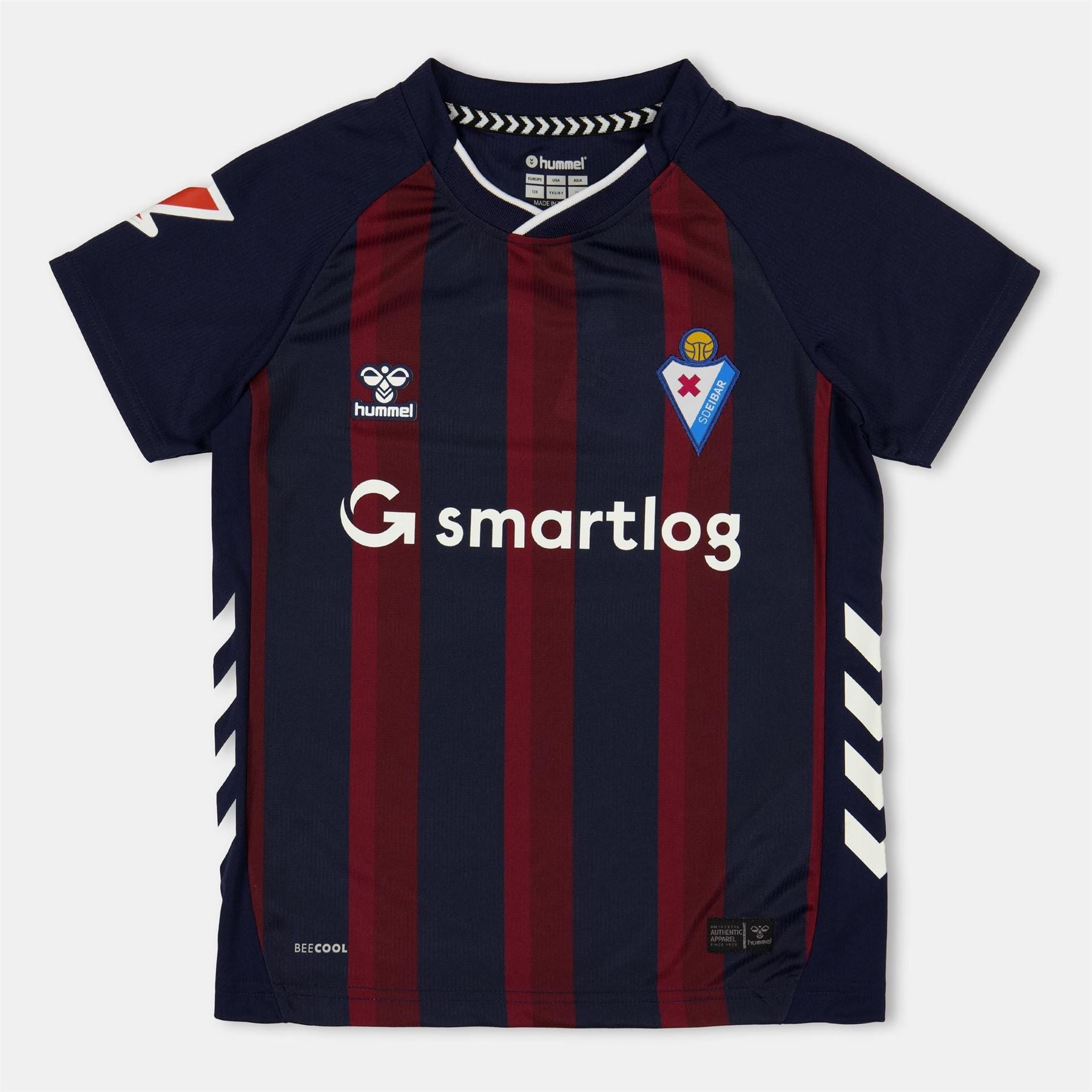 Hummel Eibar Home Domestic Replica Football Shirt