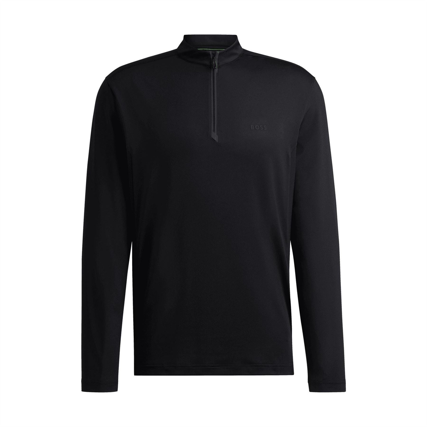 Boss Reflective Log Polo Shirt With Decorative Branding