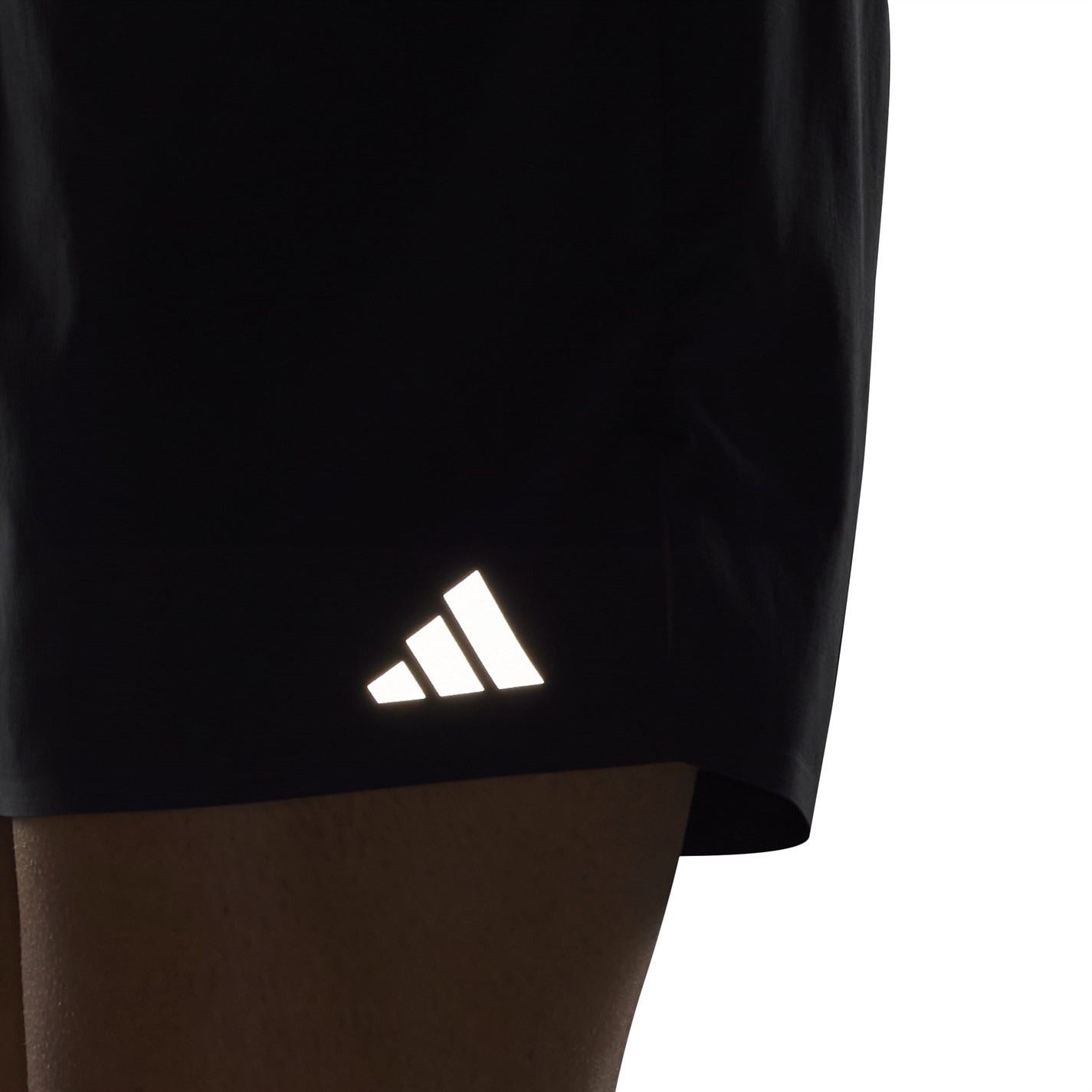 adidas Solid Bermuda Shorts with Elasticated Waistband