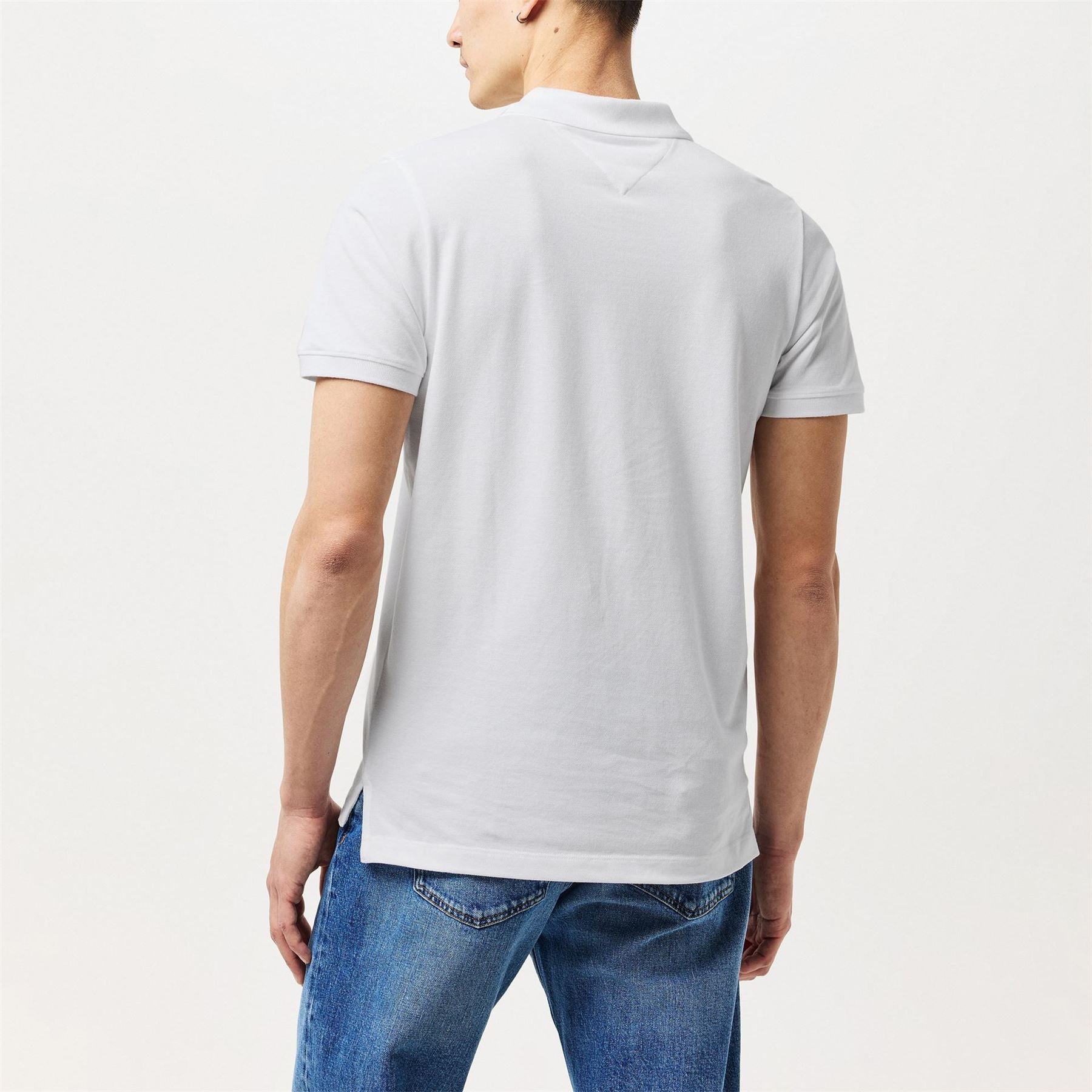 Tommy Jeans Mens Jeans Tjm Slim Placket Polo Shirt