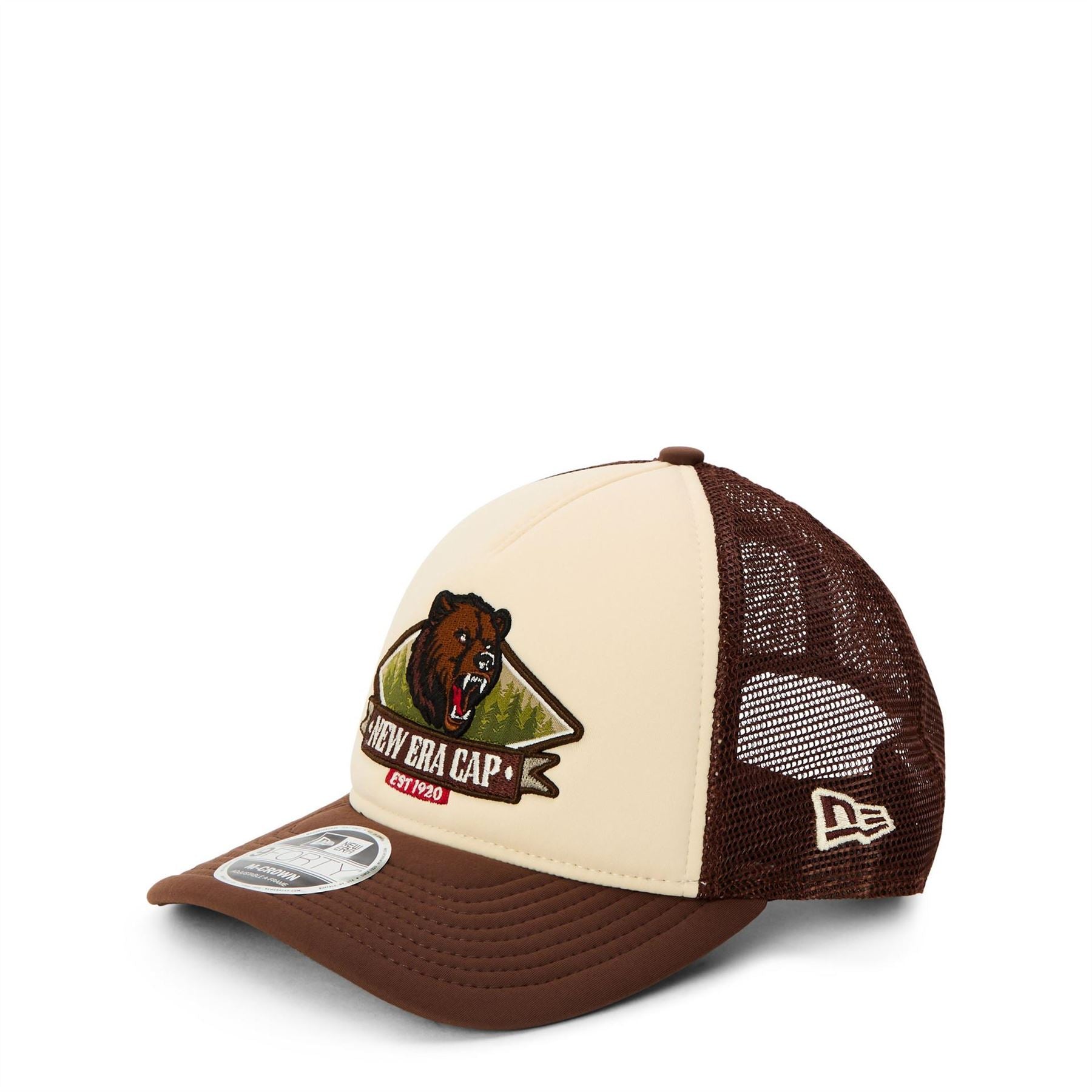 New Era Crown 9forty Graphic Trucker Cap