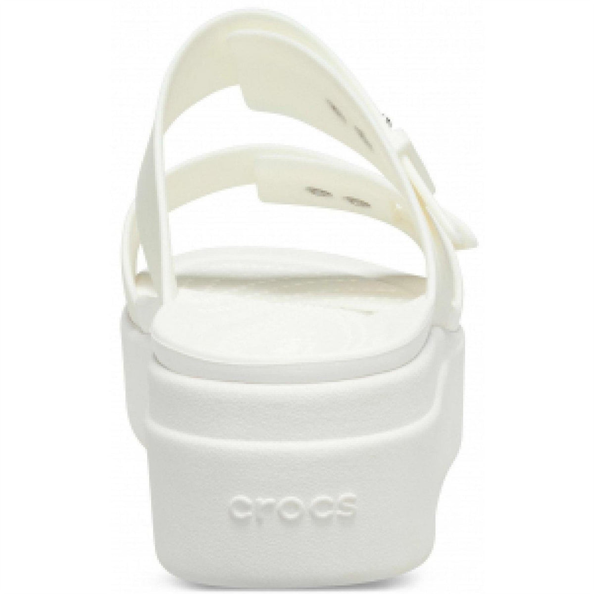 Crocs Brooklyn Buckle Wedge Heeled Sandals