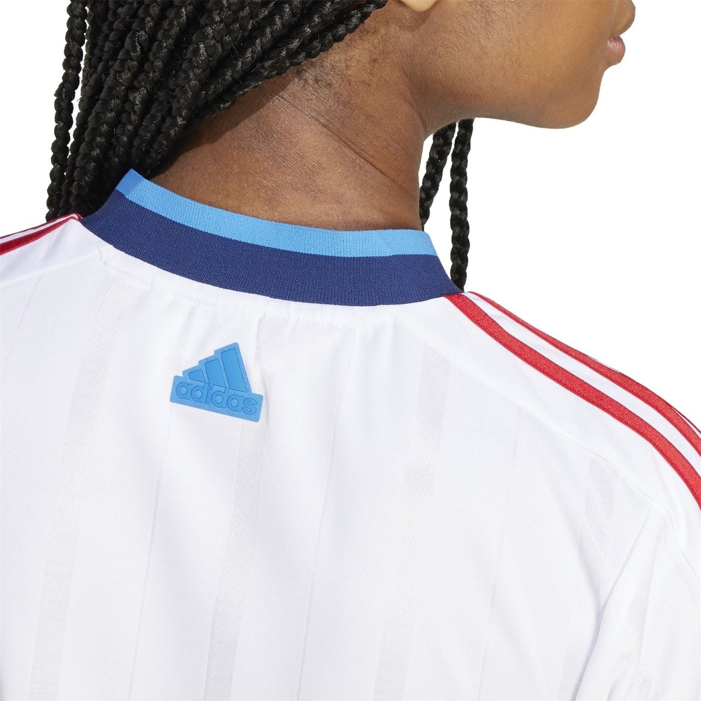adidas Womens House Of Tiro Nations Pack Cut 3 Stripes Crop Jersey