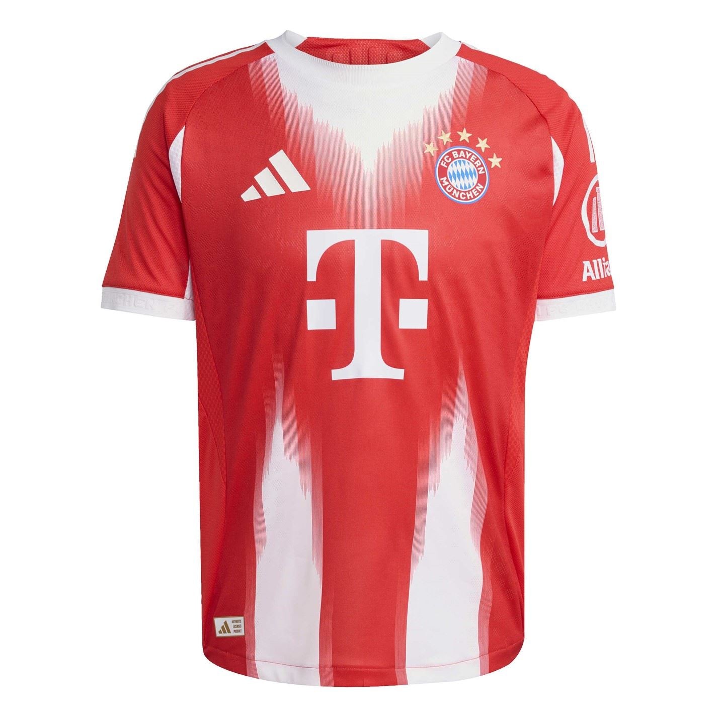 adidas Bayern Munich Authentic Home Shirt 2025 2026 Adults