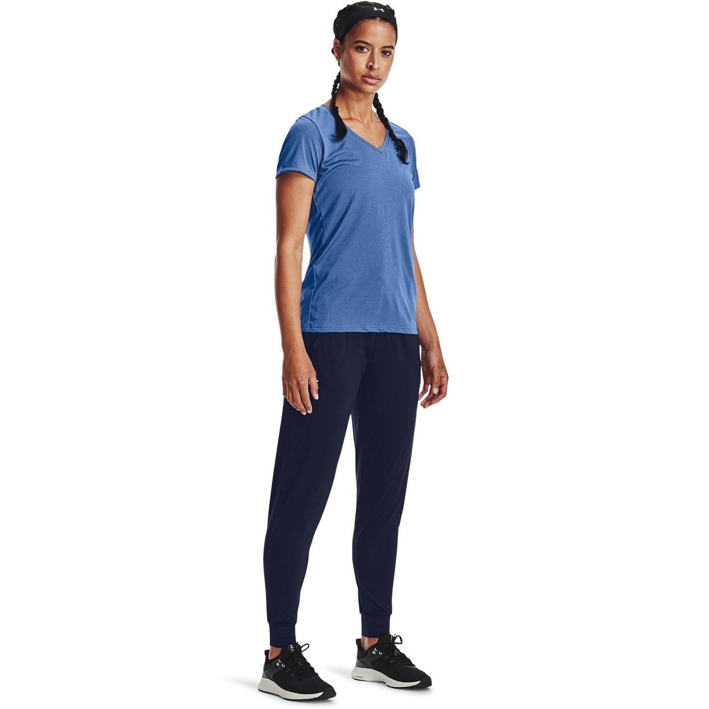 Under Armour Solid Patterned Joggers with Elastic Cuff