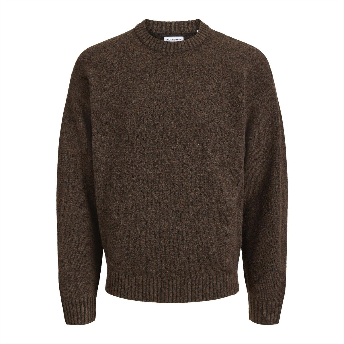 Jack and Jones Soho Ollie Crew Neck Ribbed Collar Long Sleeve Sweater