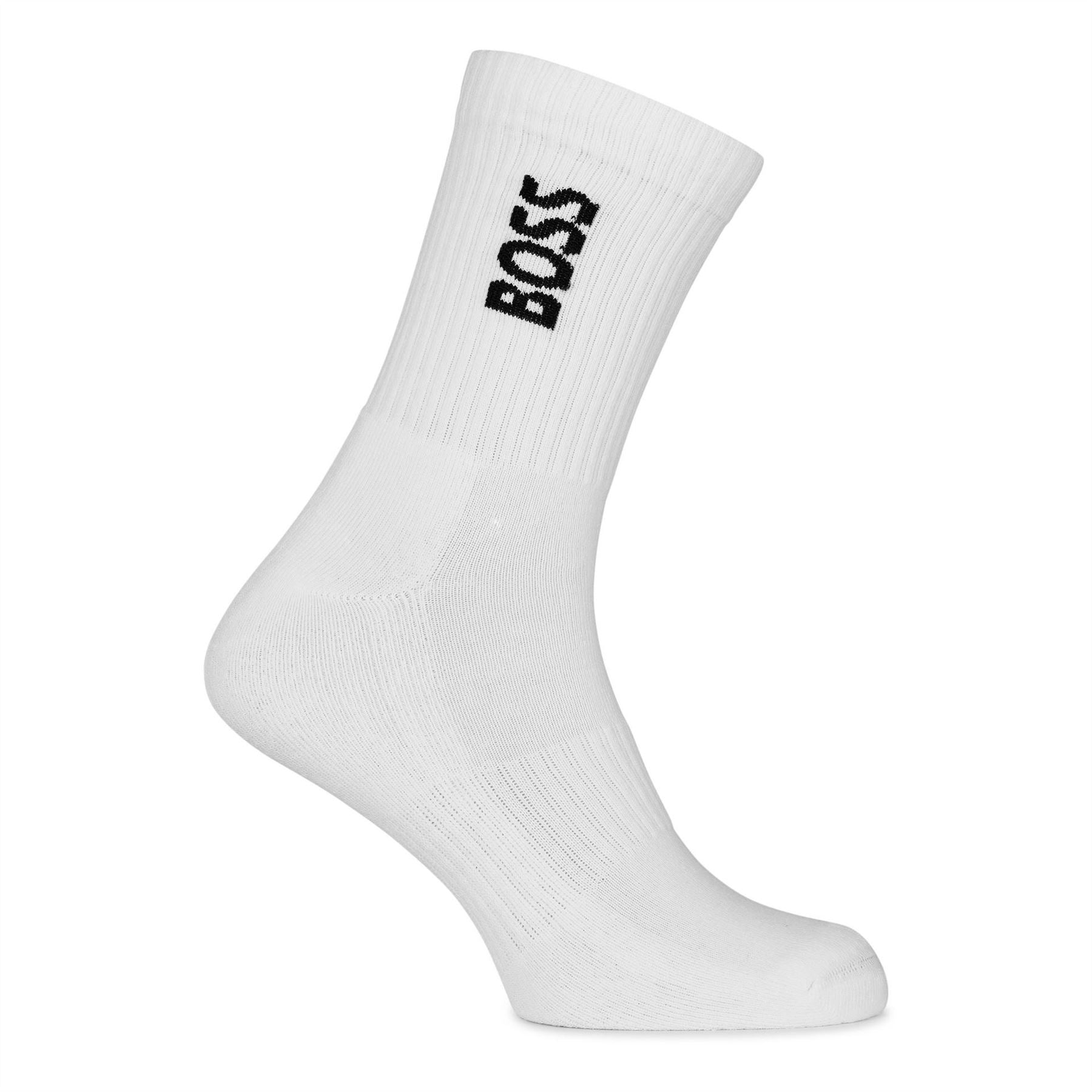 Boss Bodywear 3 Pack Socks With Logo Detail (crew)