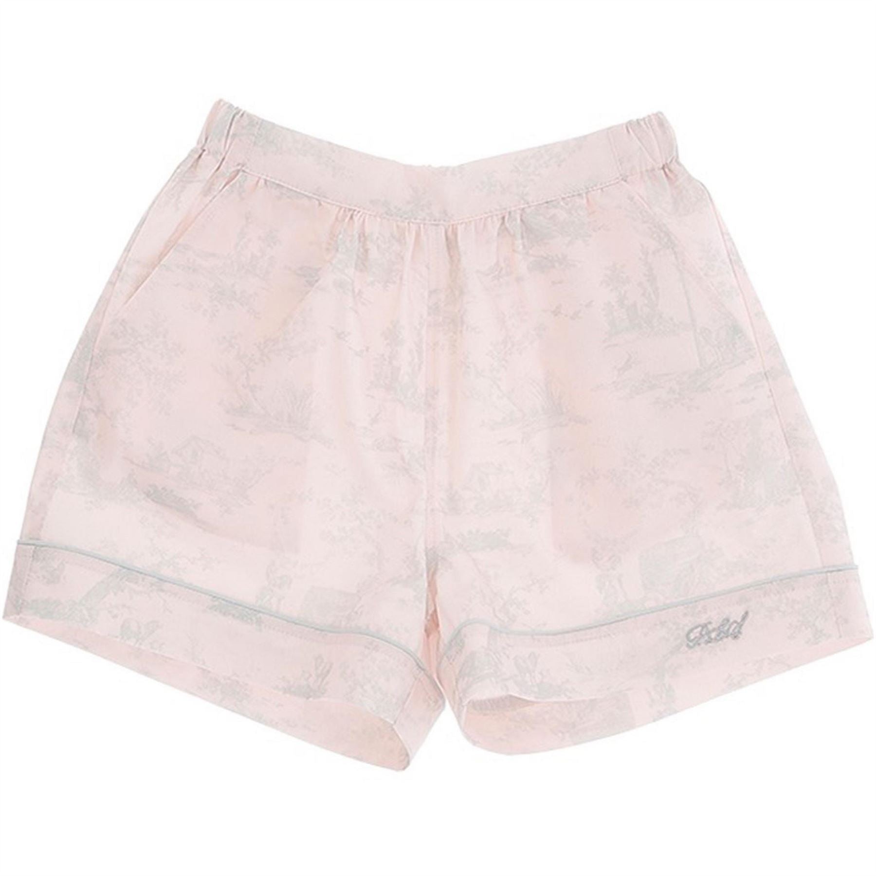 Philosophy Toile Bermuda Shorts with Elasticated Waistband