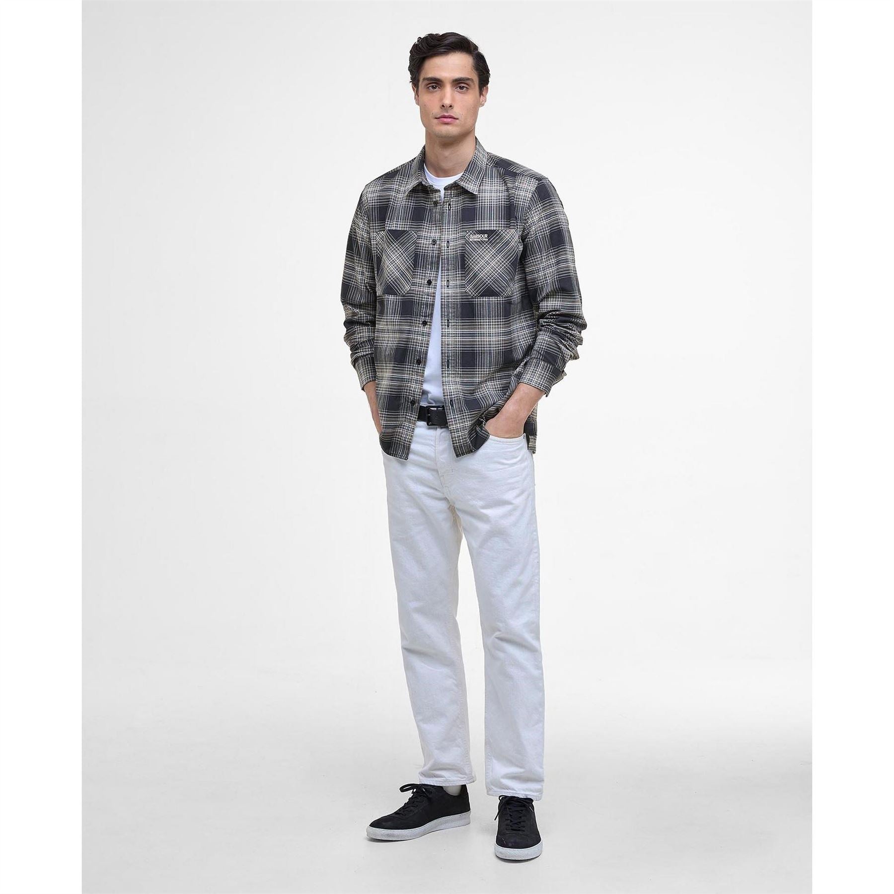 Barbour International Check Long Sleeved Shirt