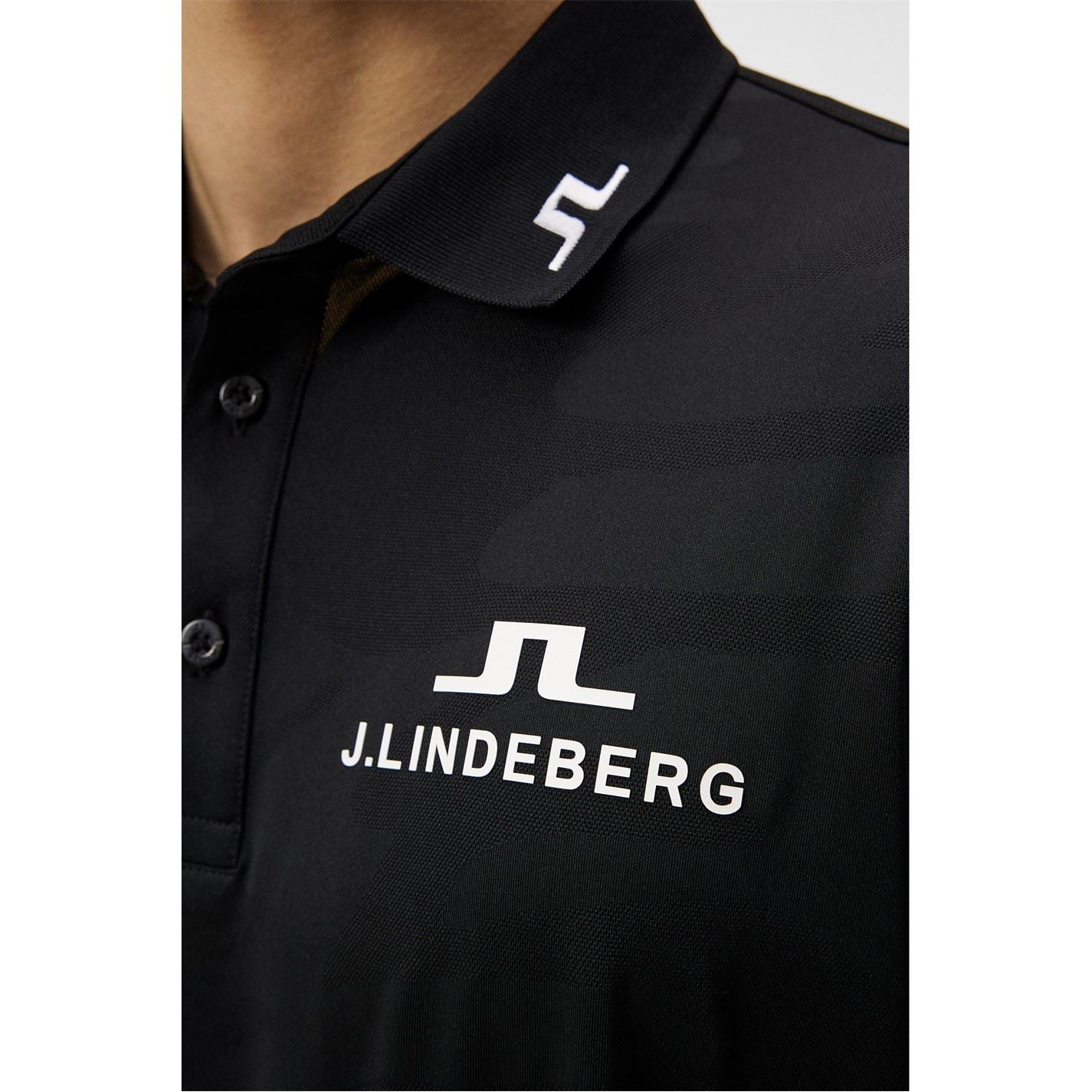 J Lindeberg Golf Short Sleeve Performance Polo Shirt