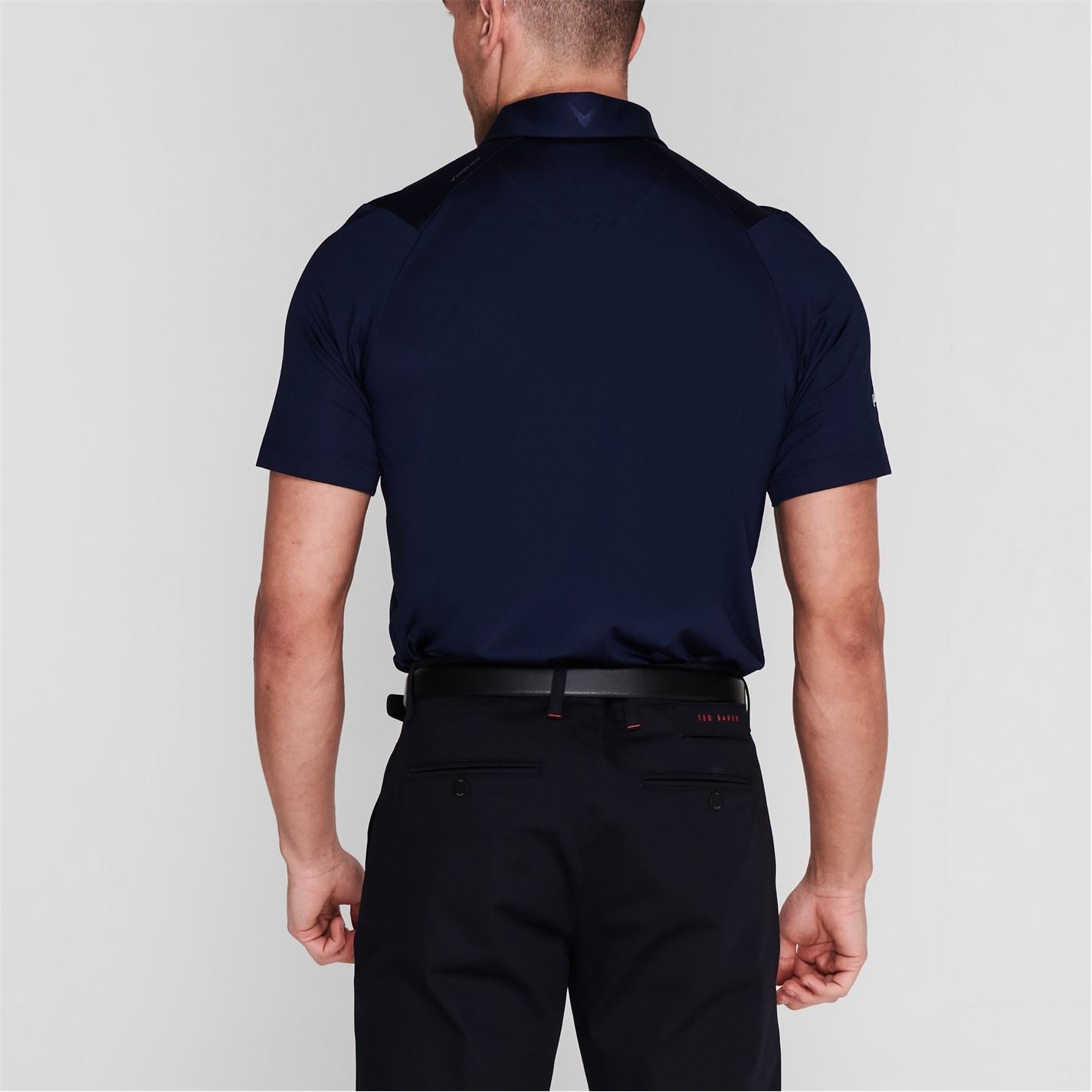 Callaway Mens Solid Polo Shirt