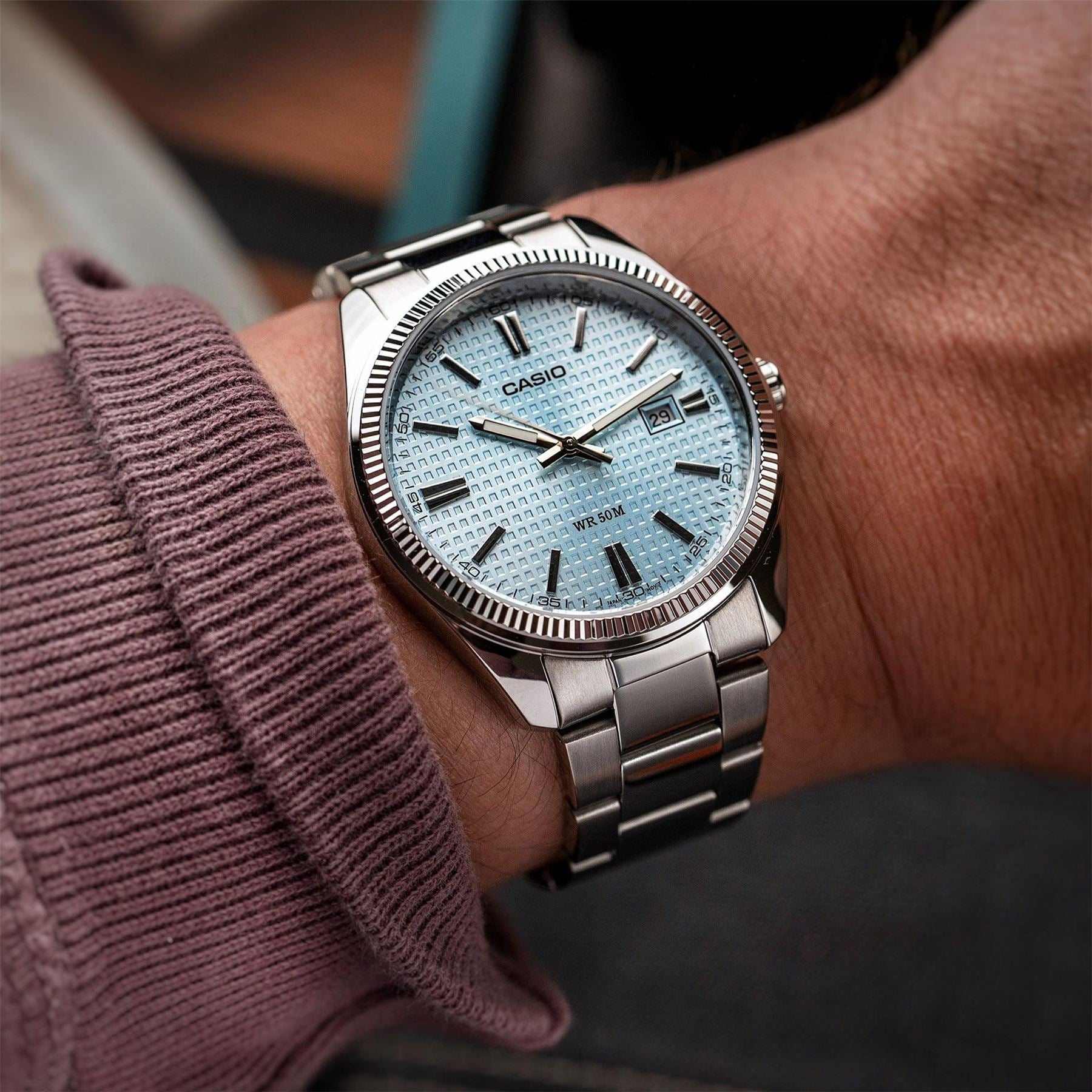 Casio Stainless Steel Digital Watch