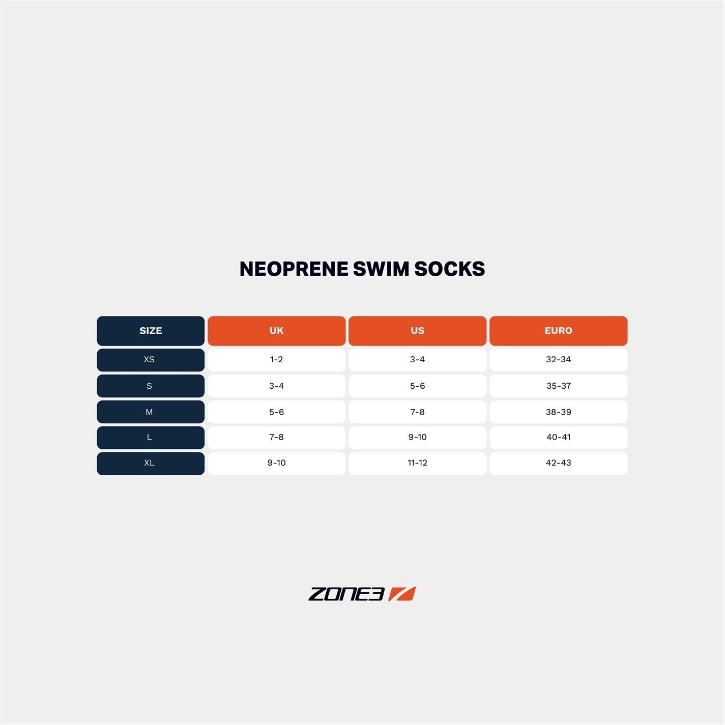 Zone3 Neoprene Swim Socks