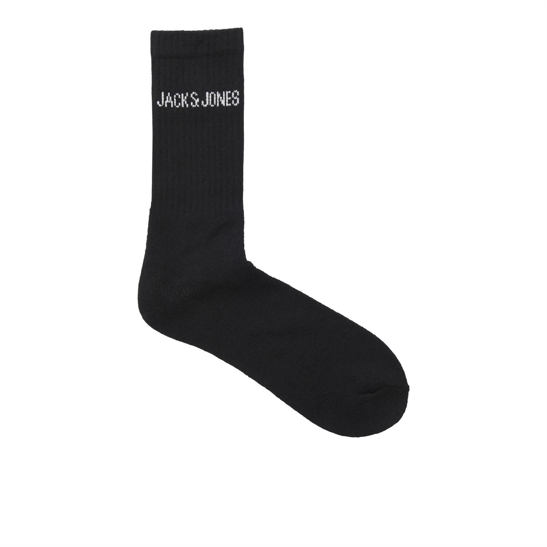 Jack and Jones 5 Pack Regen Lettering Junior Crew Socks