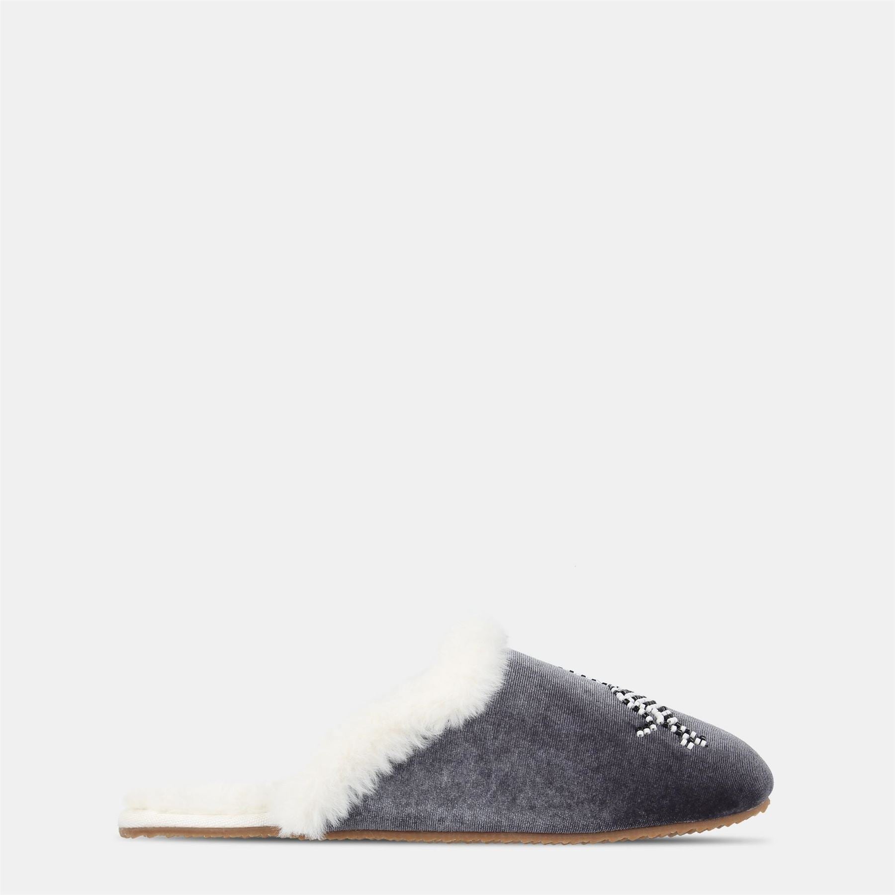 Biba Embroidered Closed Toe Mules