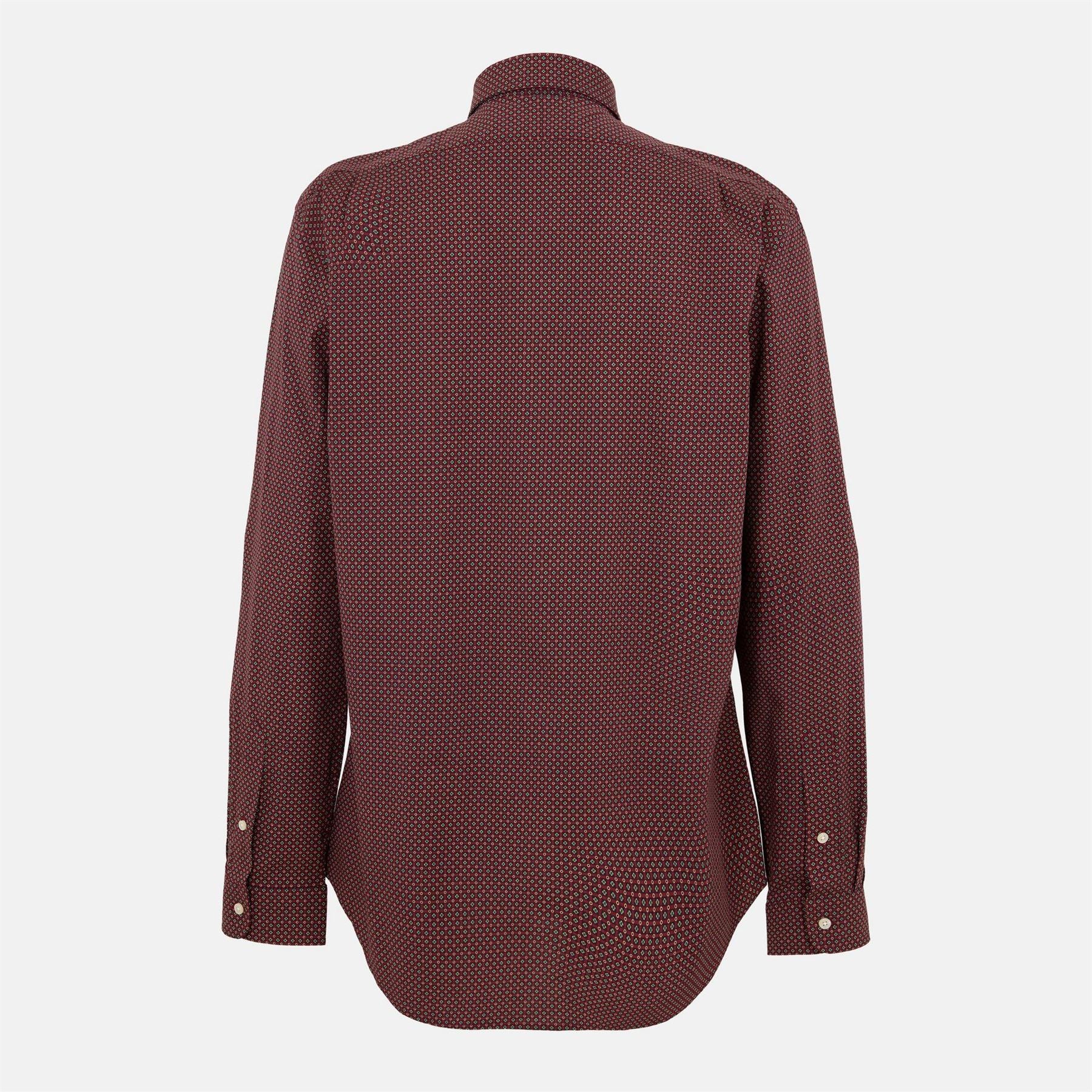 Polo Ralph Lauren Foulard Long Sleeve Shirt Collar Shirt
