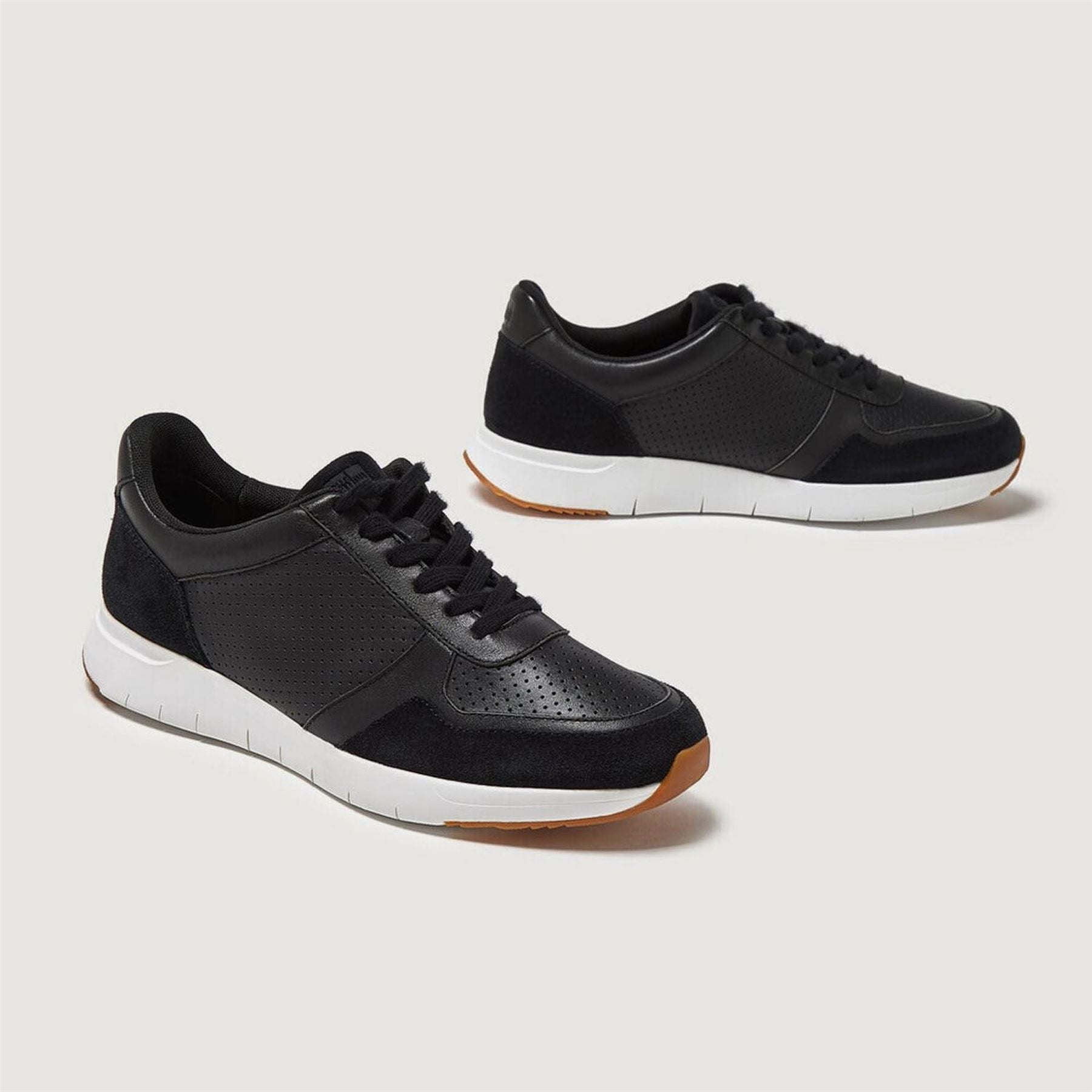 Fitflop Leather Mix Trainers