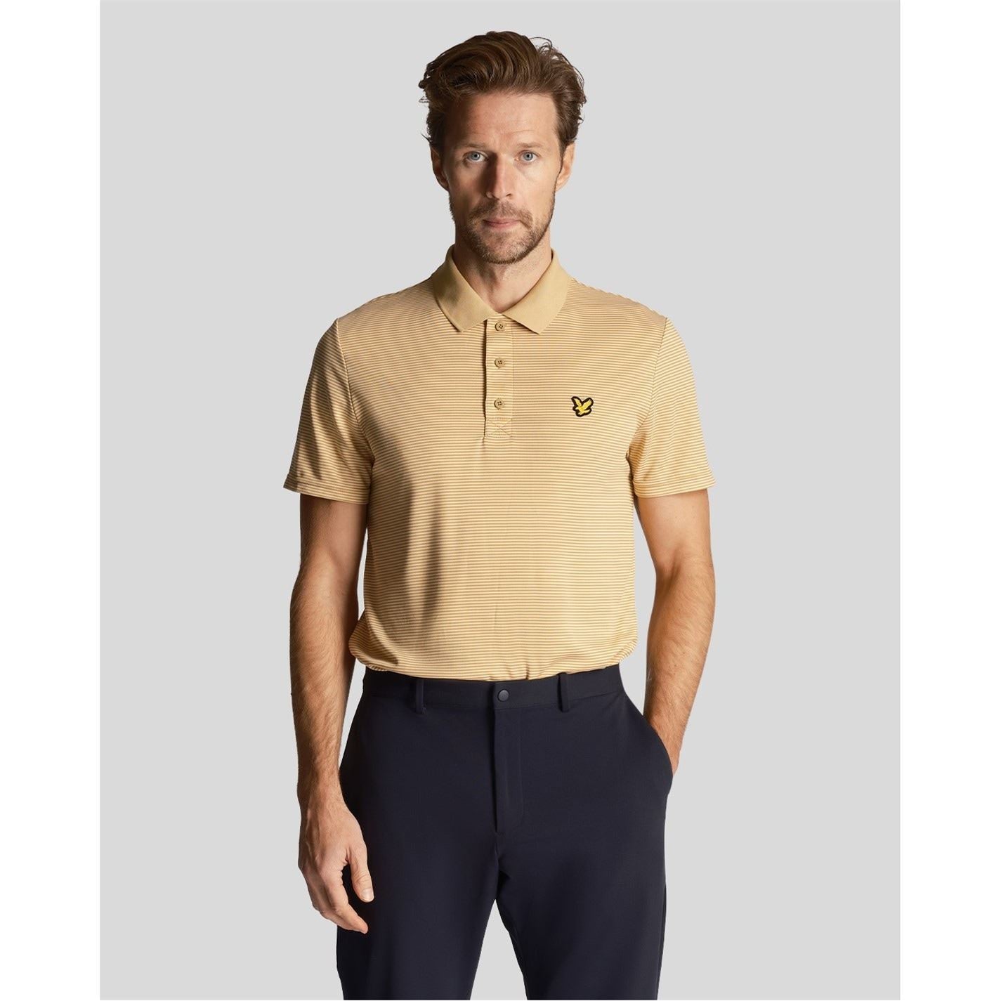 Lyle and Scott Golf Micro Regular Fit Athletic Shirt