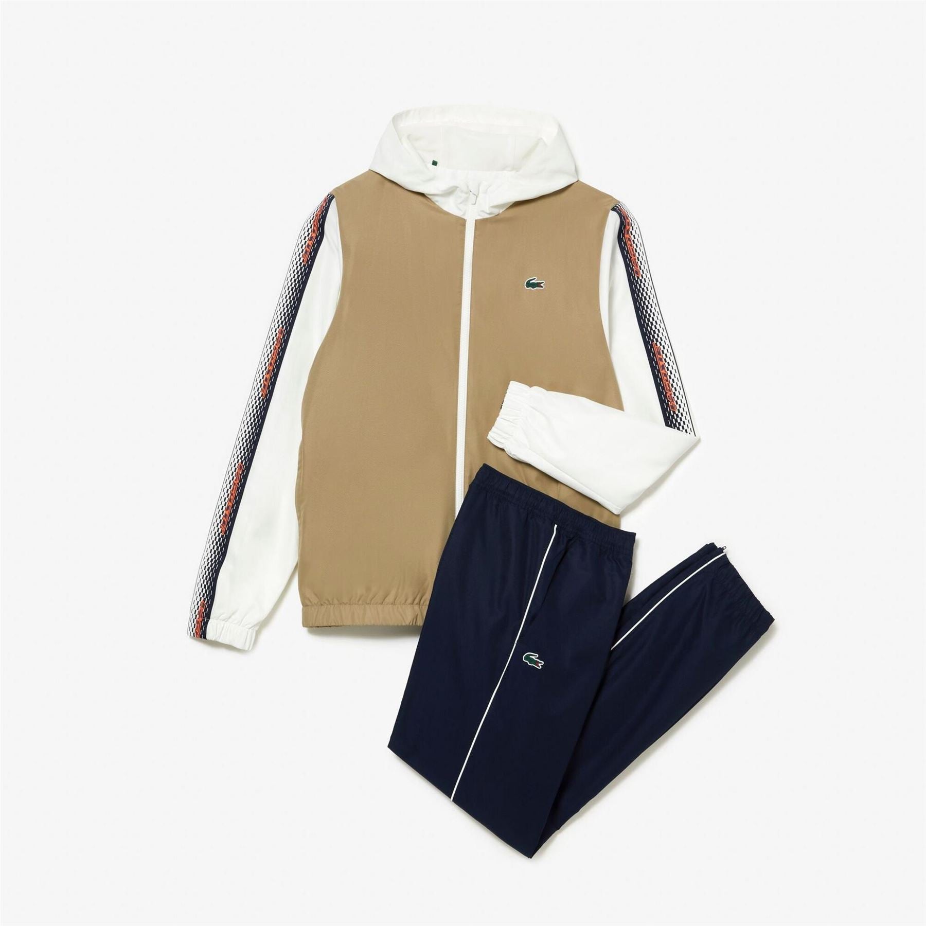 Lacoste Colour Block Poly Tracksuit