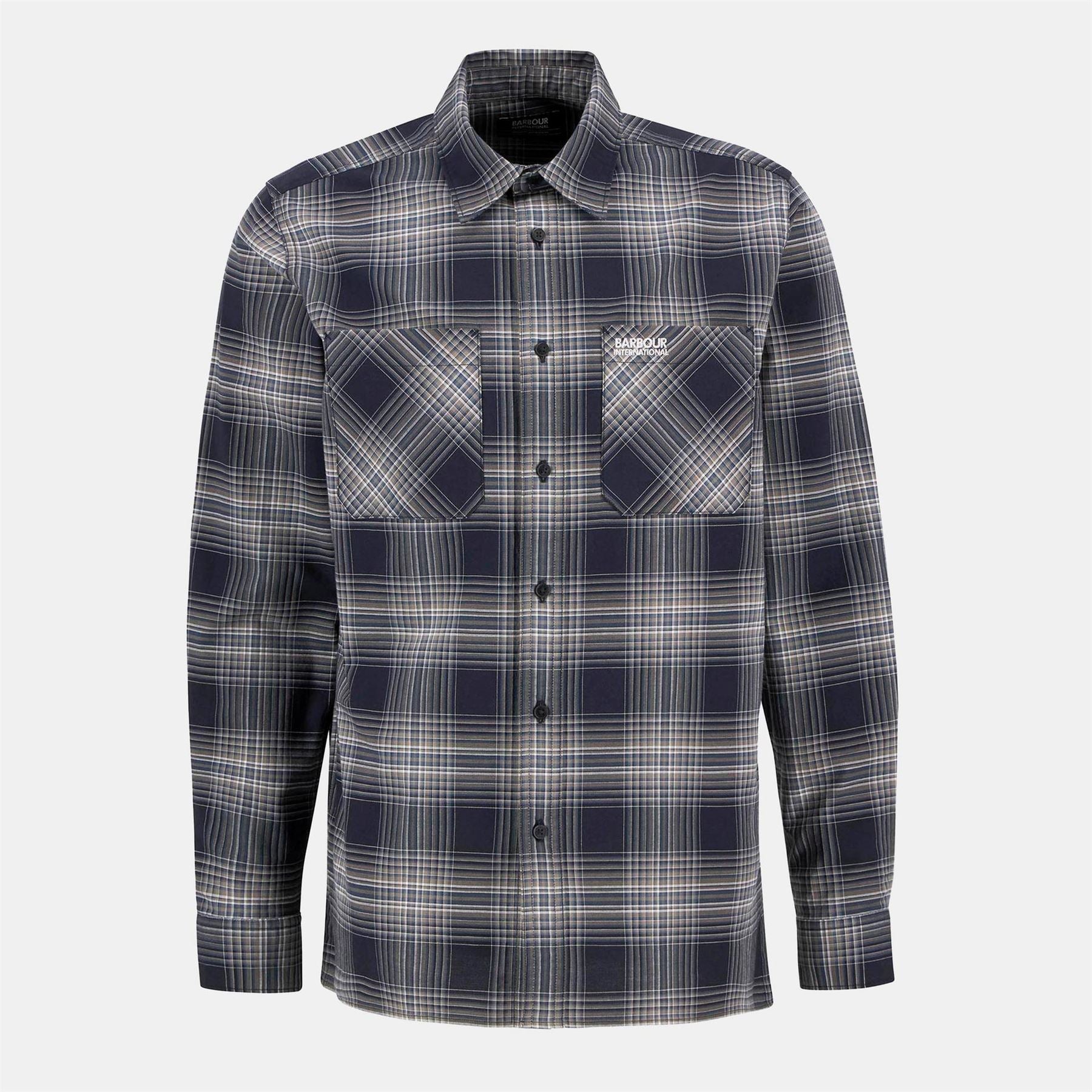Barbour International Check Long Sleeved Shirt