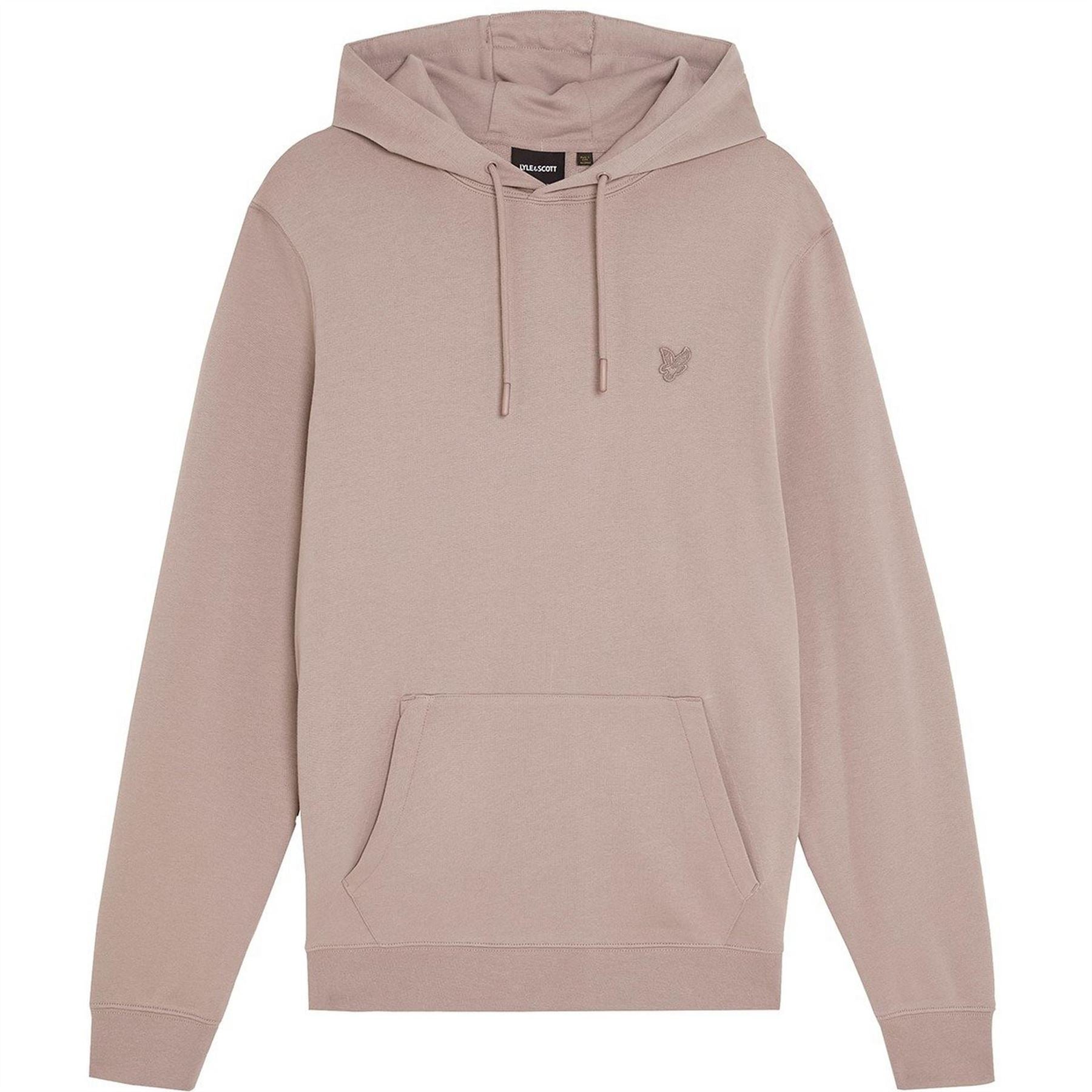 Lyle and Scott Embroidered Hooded Neck Long Sleeve Sweatshirt