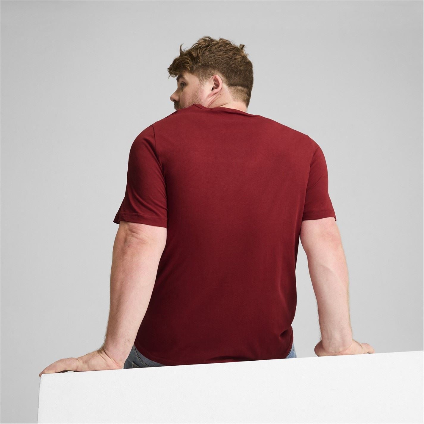 Puma Ess Logo Crew Neck Short Sleeve T-Shirt