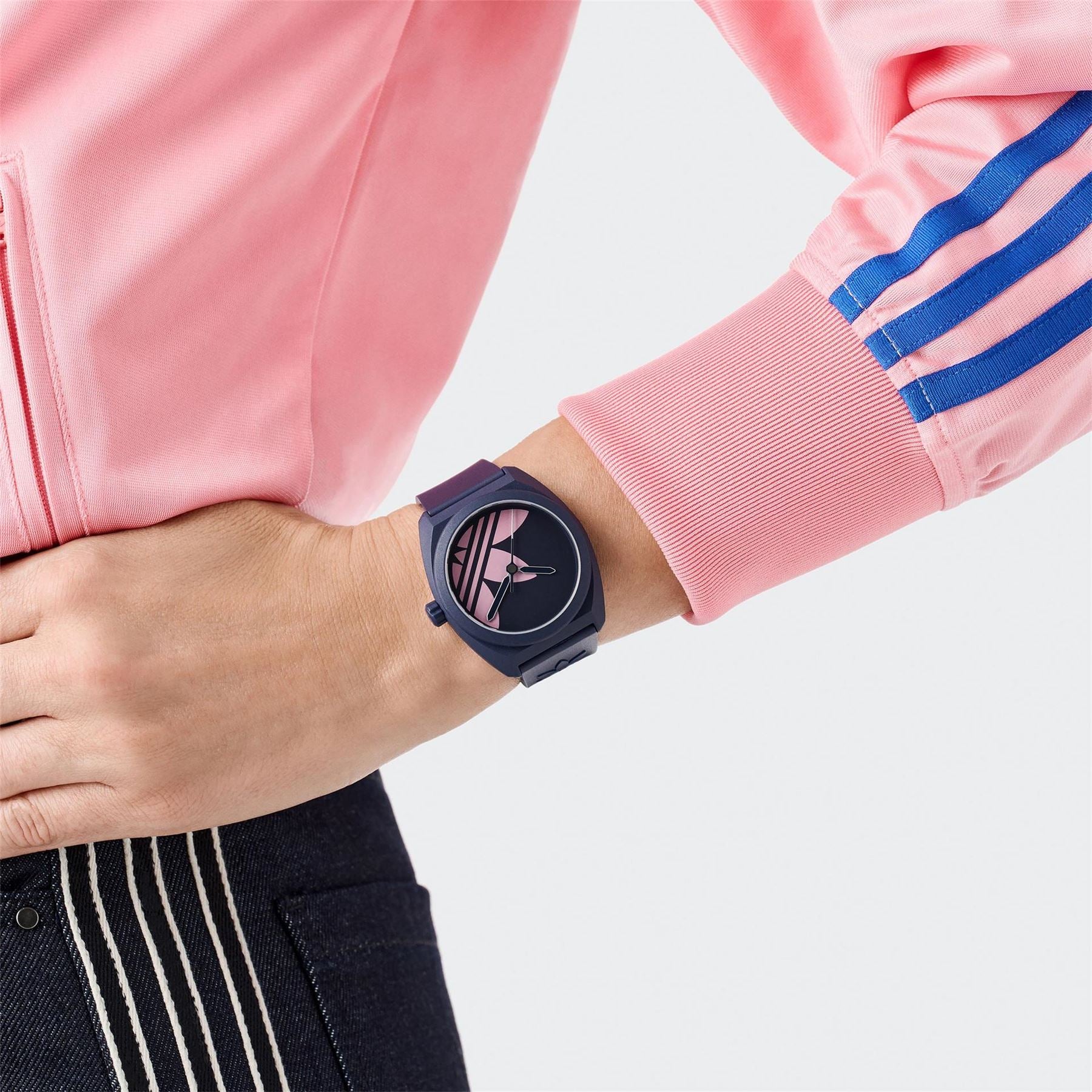 adidas Originals Sn62 Rubber Strap Fashion Analogue Watch