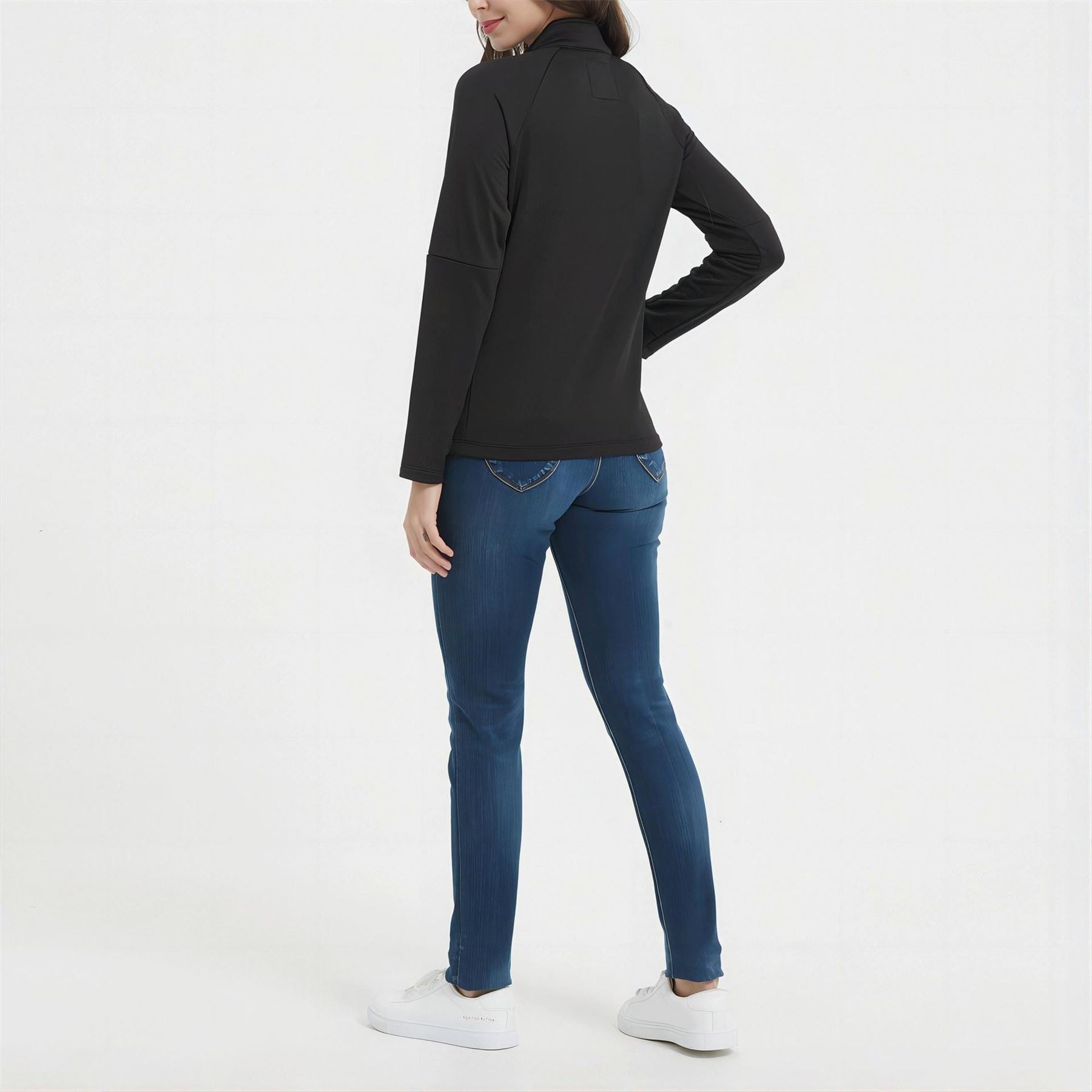 Gelert Fleece Mock Neck Sweatshirt