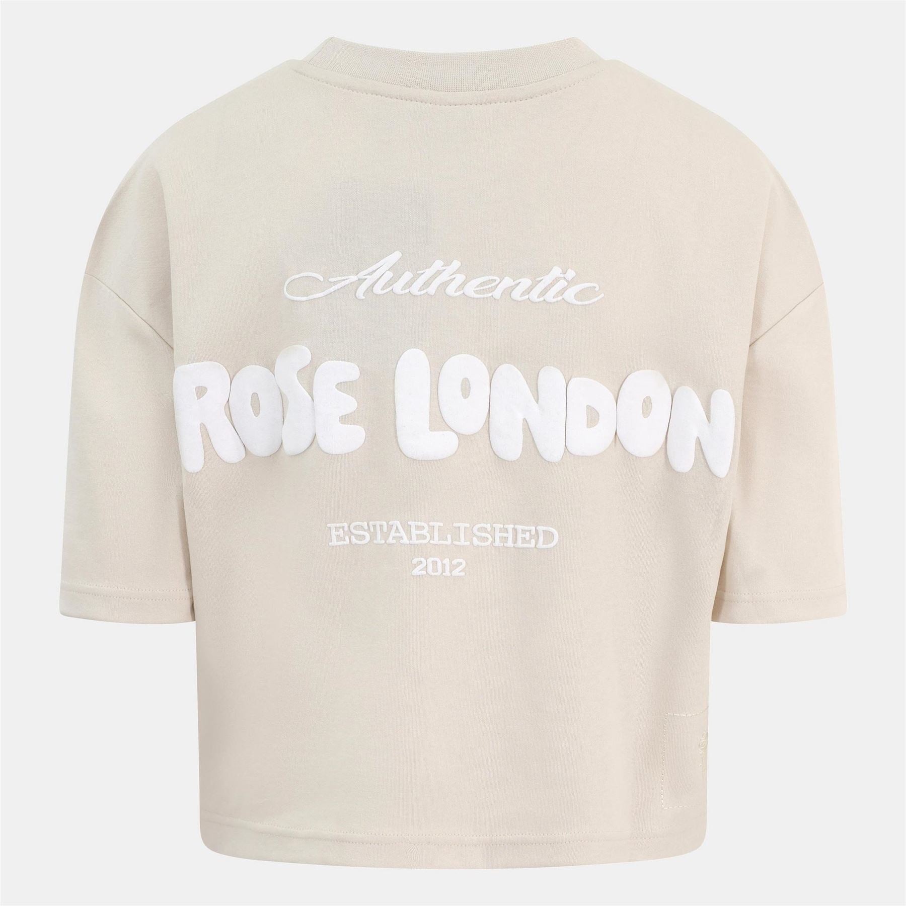 Rose London London Authentic Crop T-Shirt