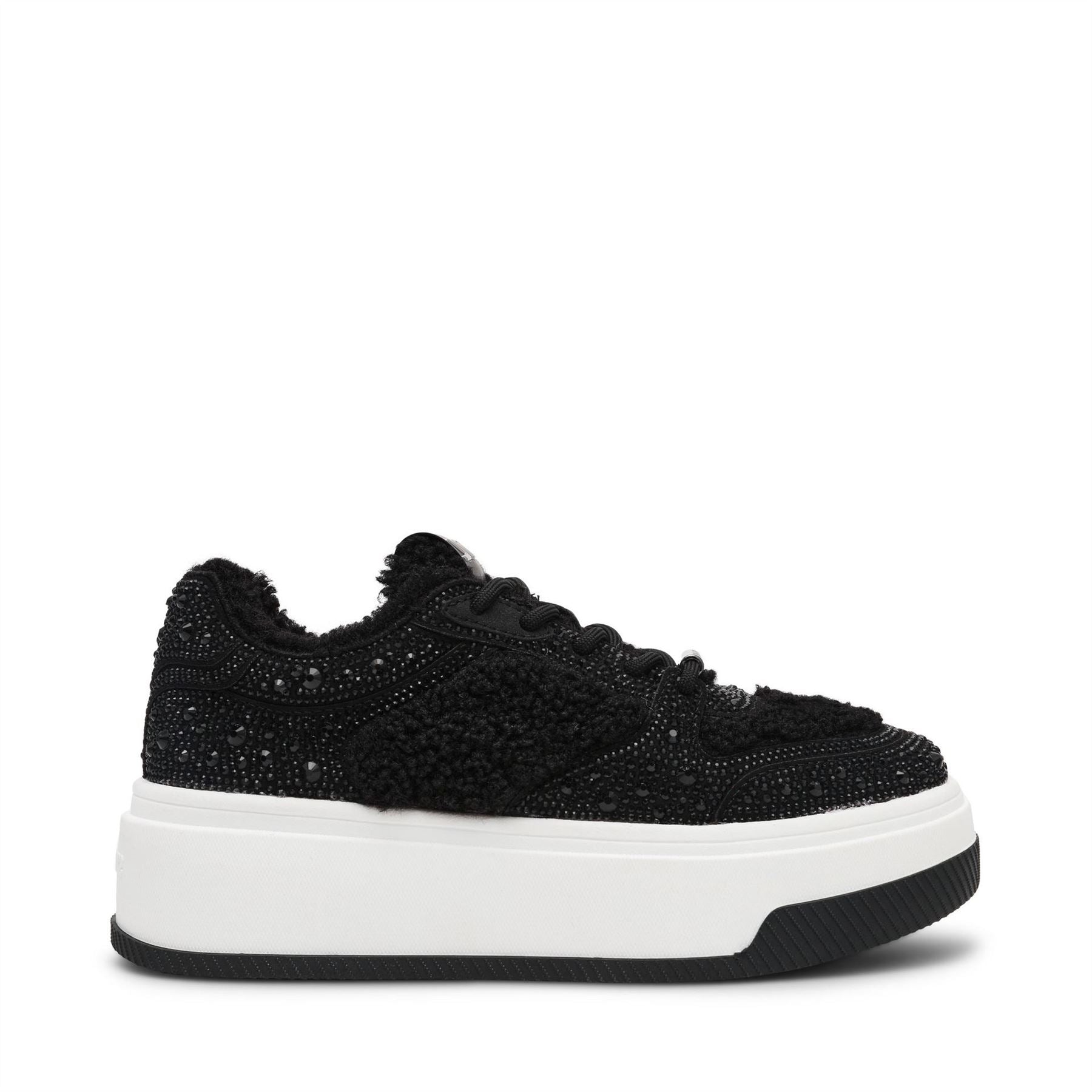 Steve Madden Dynamo RF Textured Lace-Up Platform Sneakers