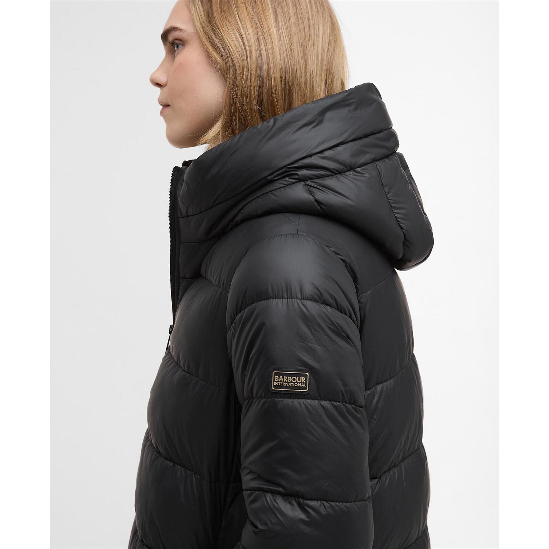 Barbour International Longline Puffer Jacket