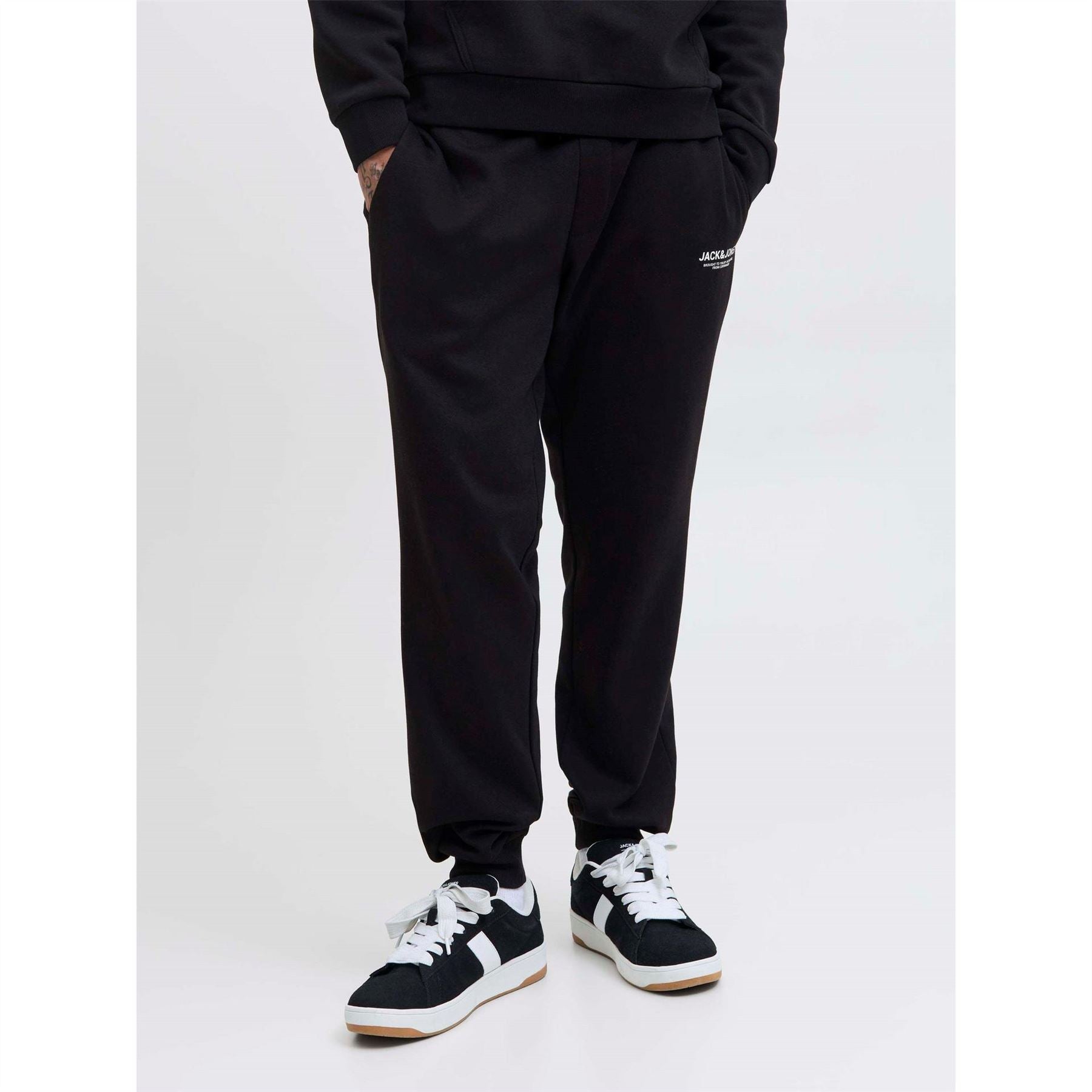 Jack and Jones Mason Pack Jersey Closed Hem Jogging Bottoms