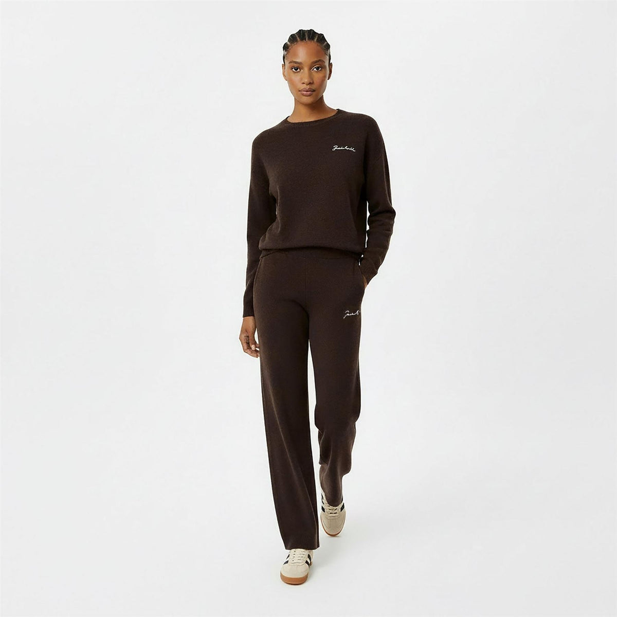 Jack Wills Wide Leg Knitted Trousers