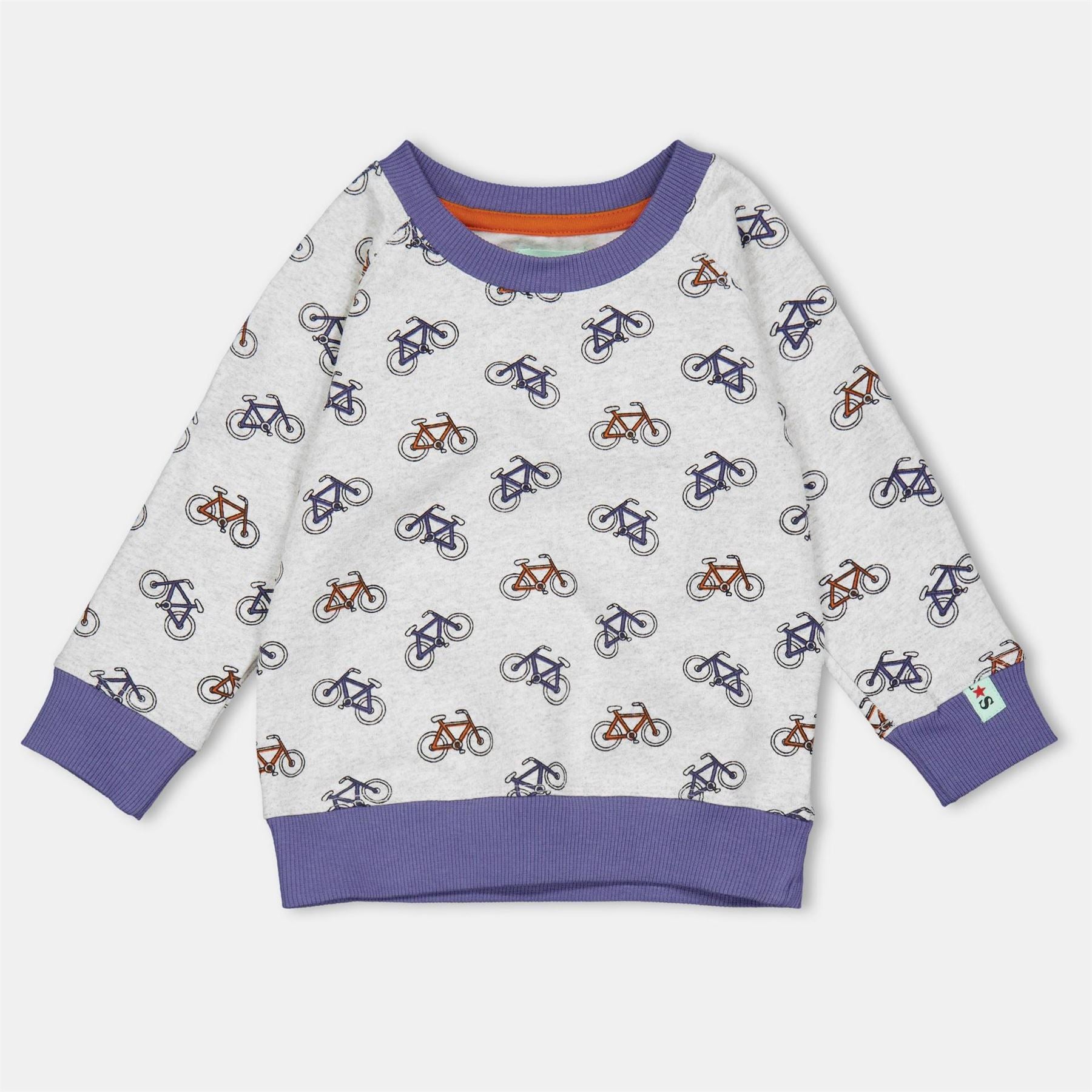 Lilly and Sid Bicycle Crew Sweatshirt