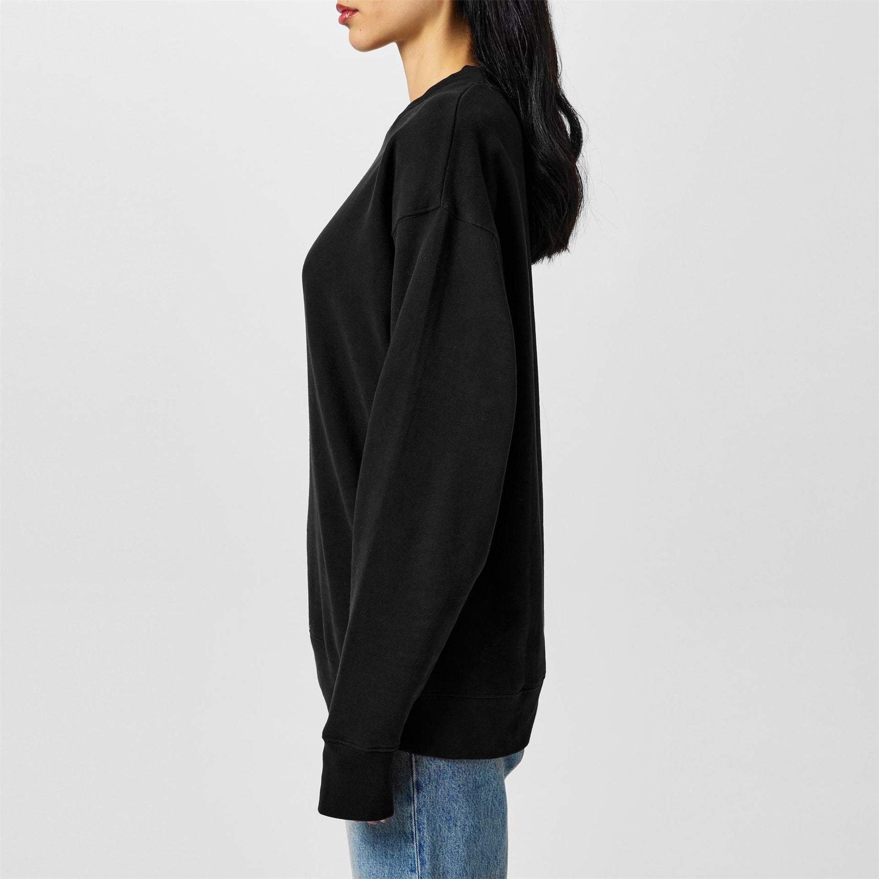FCUK Crew Neck Lettering Relaxed Sweatshirt