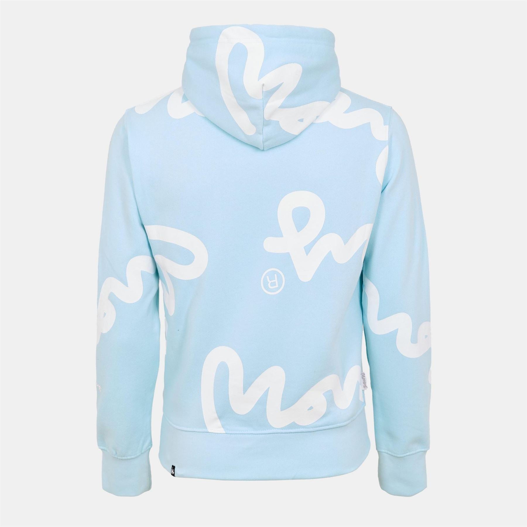 Money Lettered Branding Hooded Neck Long Sleeve Sweatshirt