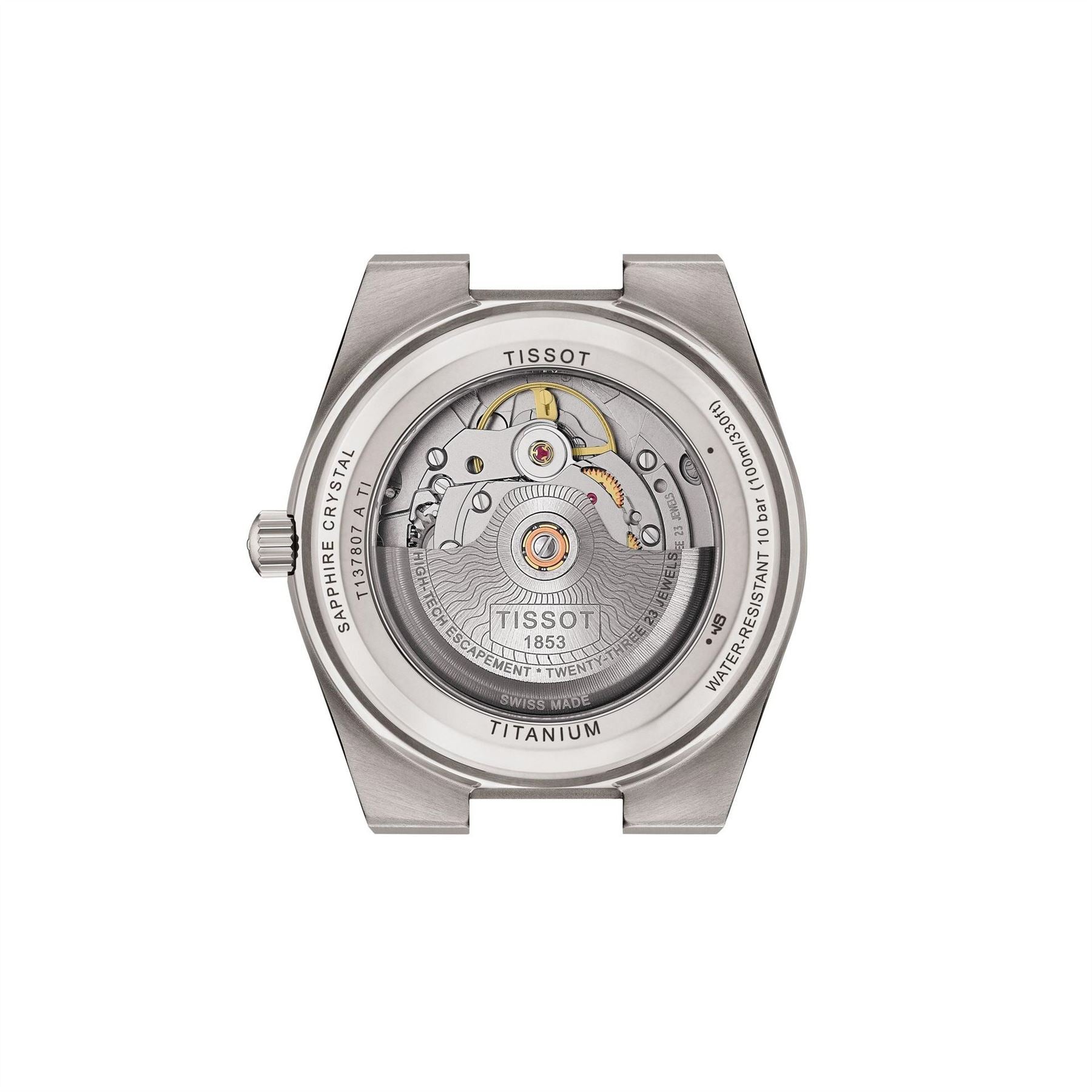 Tissot Prx Titanium Automatic Analogue Watch