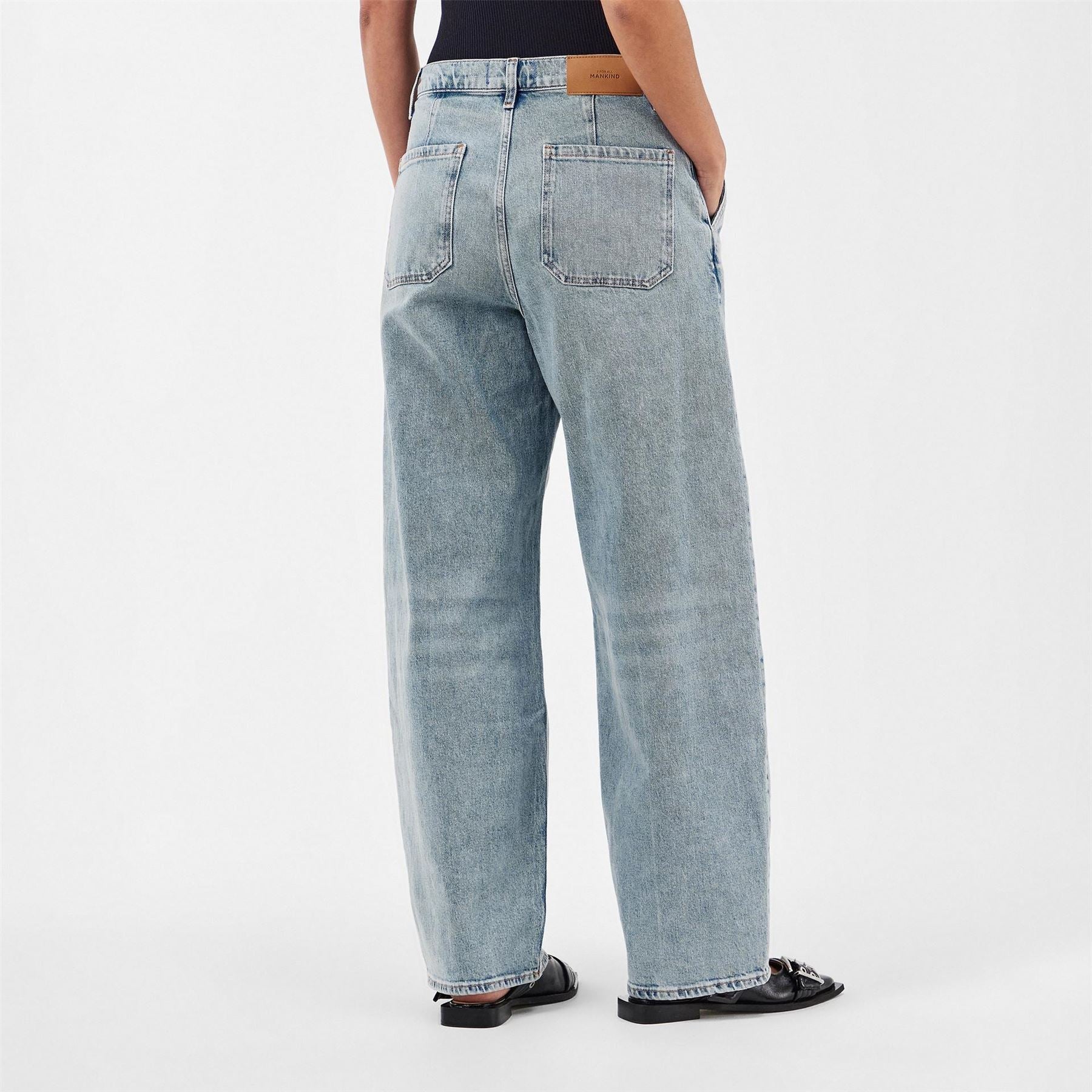 7 For All Mankind Bonnie Wide Leg Wide Fit Jeans