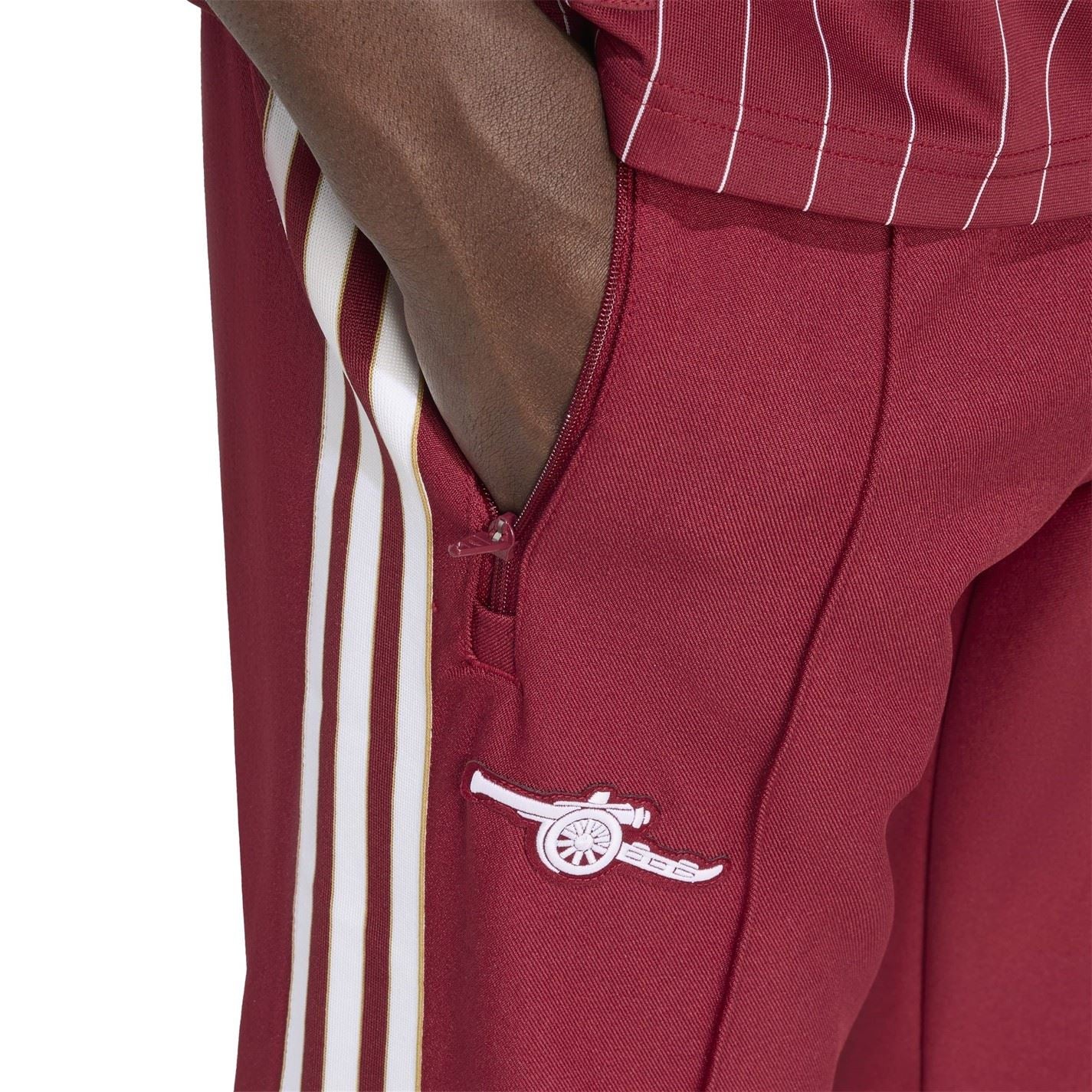 adidas Mens Arsenal Icons Tracksuit Bottoms