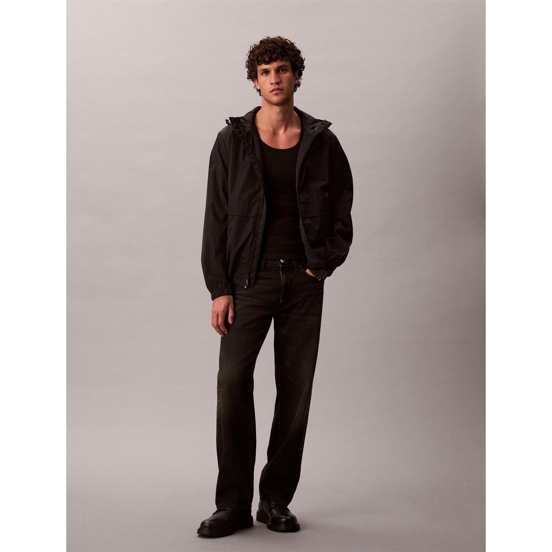 Calvin Klein Jeans CKJ All Over Print Lightweight Windbreaker