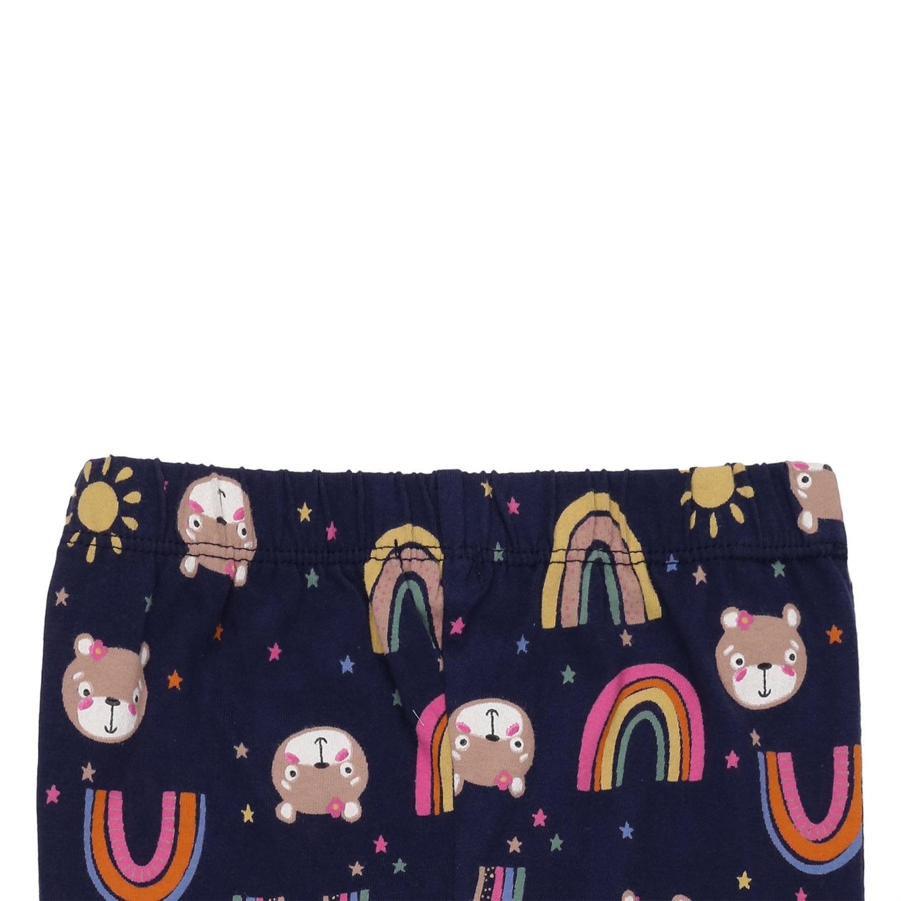Lilly and Sid Rainbow Graphic Print Shapewear Leggings 2 Pack