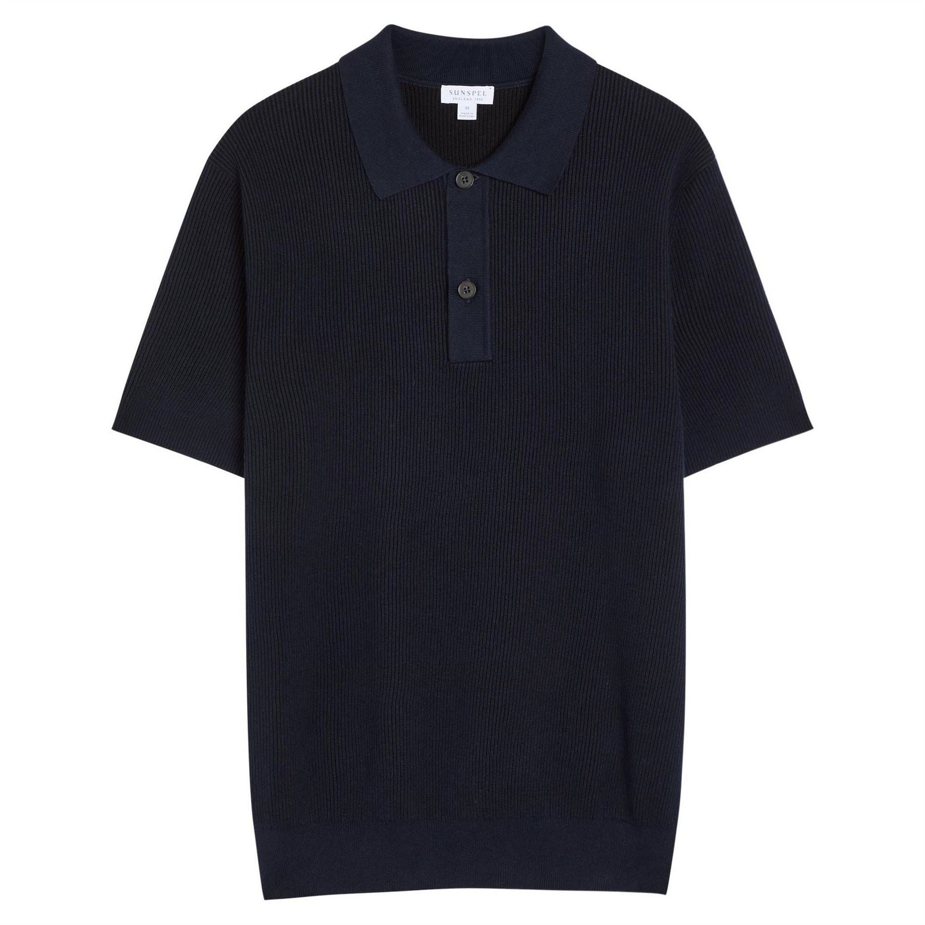 Sunspel Rib Ss Polo