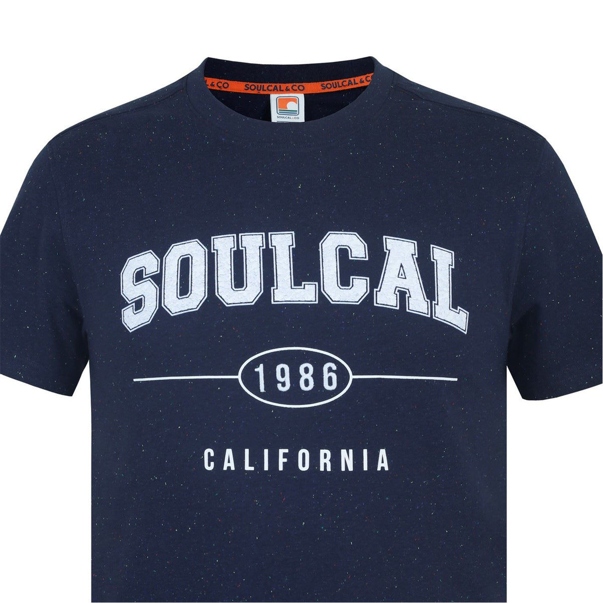 SoulCal Regular Fit Geographic Print Crew Neck T-Shirt
