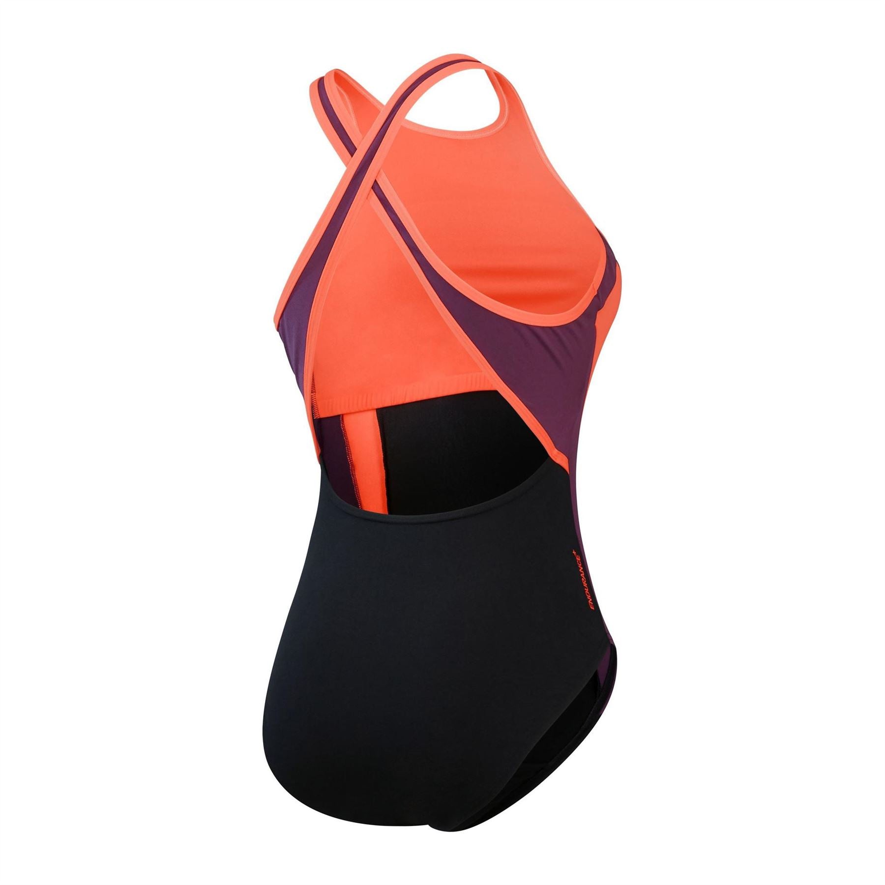 Speedo Hinks Color Block Snug Fit Swimsuit
