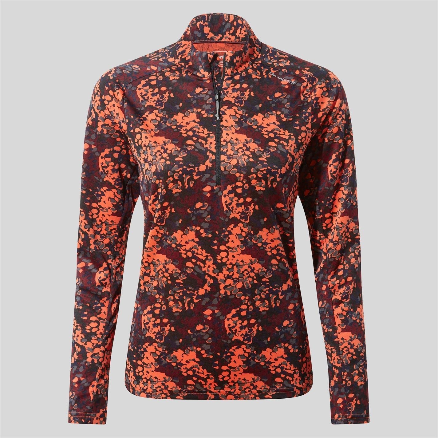 Craghoppers Dynamic Zip Neck Regular Fit Sweatshirt