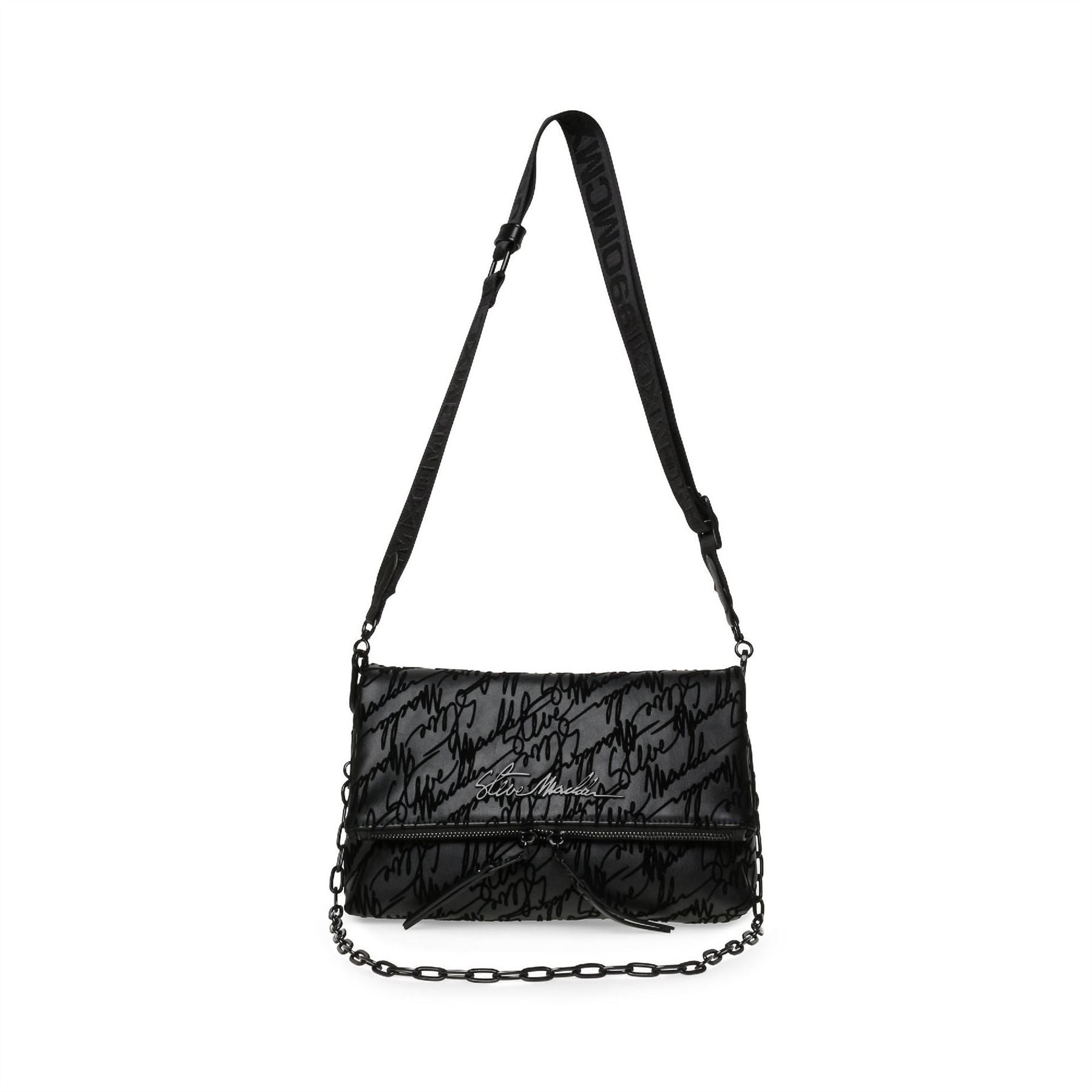Steve Madden Rectangle Shape Cross Body Bag with Chain