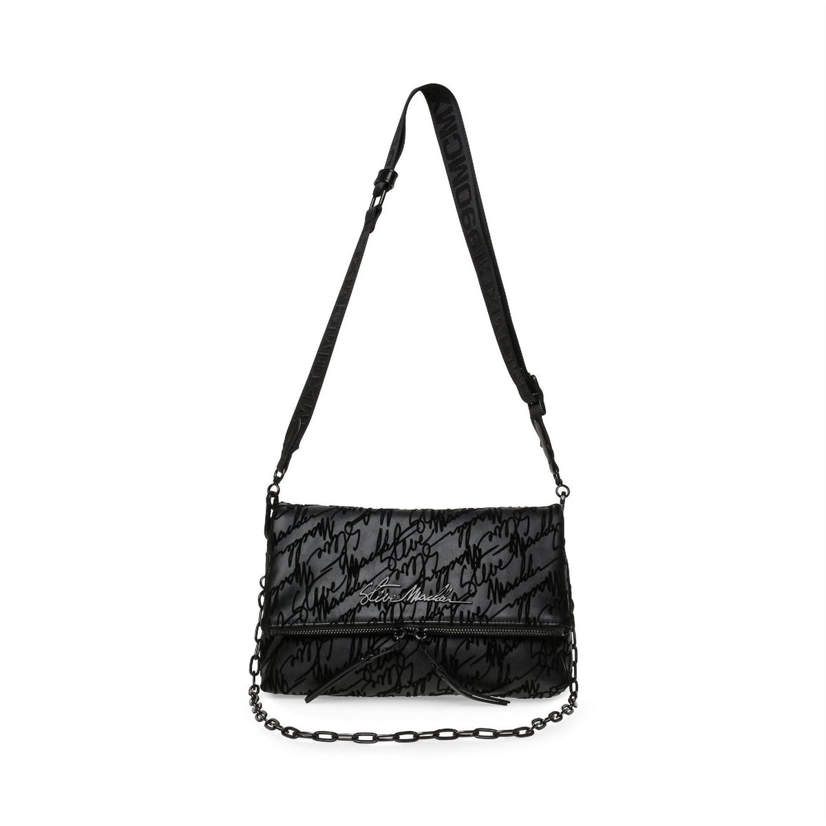 Steve Madden Rectangle Shape Cross Body Bag with Chain